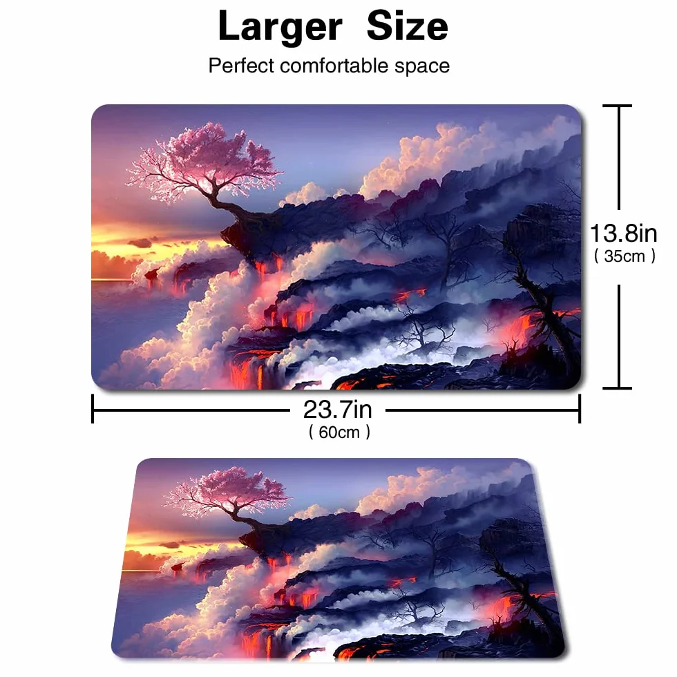 Brettspiel MTG Spielmatten 60x35cm TCG Card Game Table Mat Podkładka pod mysz