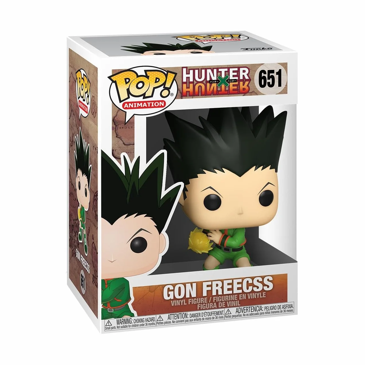 Funko POP! Animation: Hunter X Hunter - HxH - Gon Freecs Jajanken - Hunter X Hunter (HXH) - Kolekcjonerska figurka winylowa - Pomysł na prezent - Oficjalny towar - Zabawki dla dzieci i dorosłych