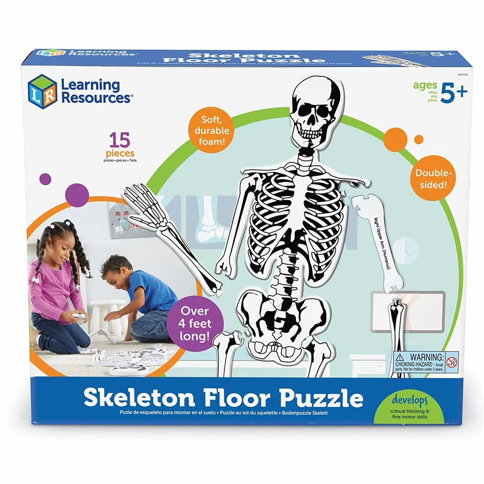 Learning Resources Szkielet Piana Pietro Puzzle 15-Kawałek Zestaw