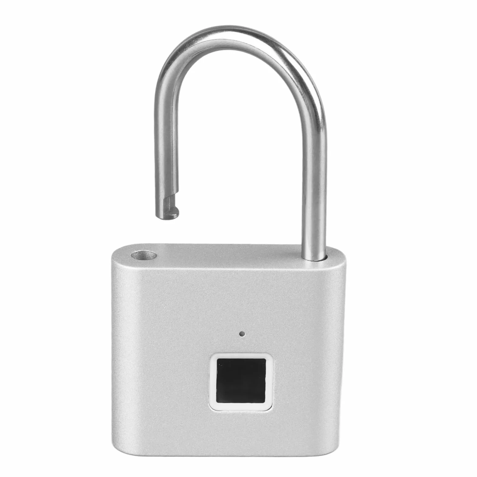 Inteligentna Kłódka z Czytnikiem Linii Papilarnych - USB Akumulator Bezkluczowy Wodoodporny Biometryczny Zamek Elektroniczny z Wieloma Opcjami Odblokowania i Projektem