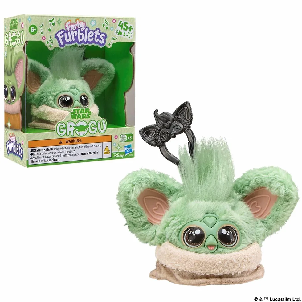 Furby Furblets STAR WARS™ Grogu pluszowa elektroniczna zabawka kolekcjonerska na licencji