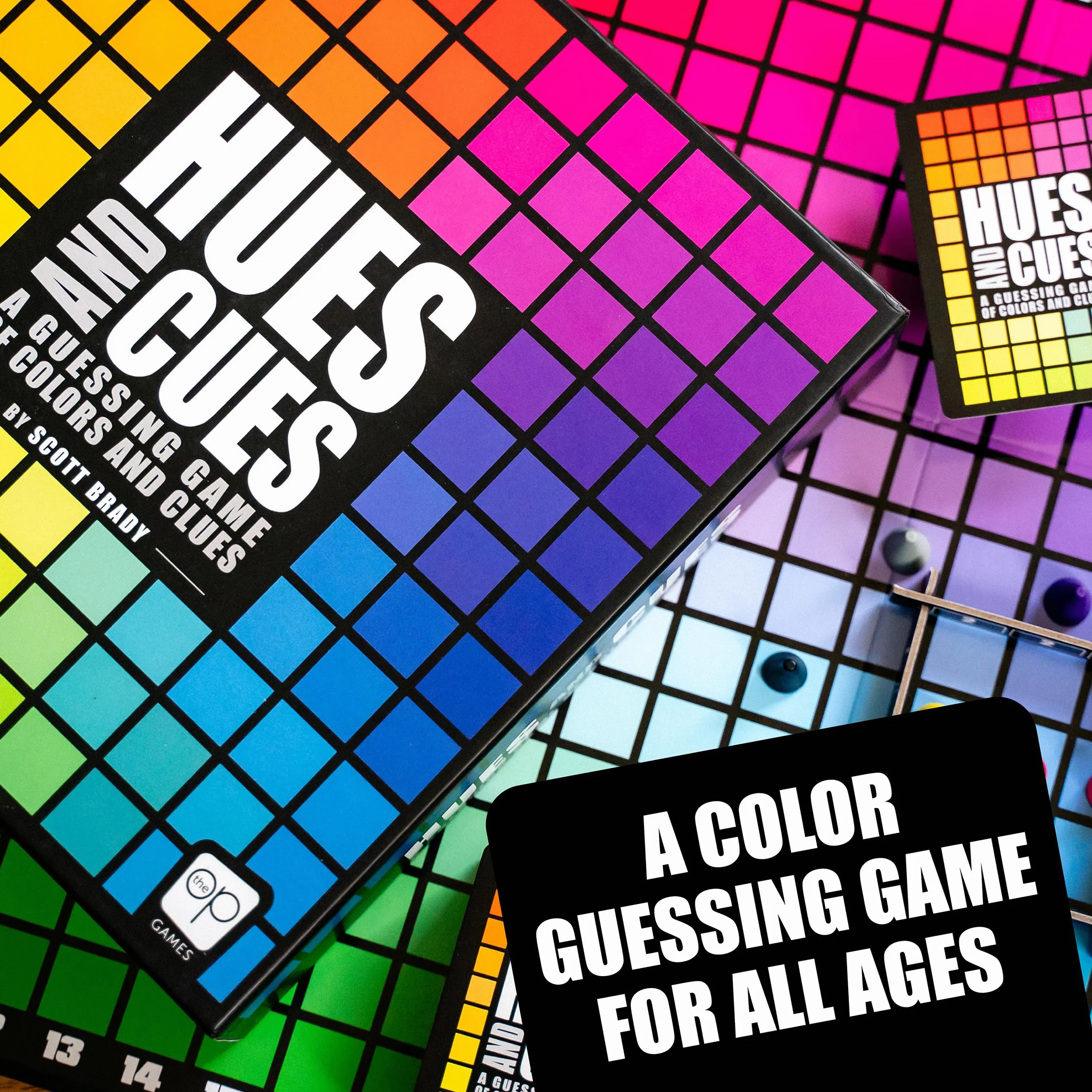 Usaopoly Hues And Cues Gra Planszowa, Wielokolorowy, od 8 lat