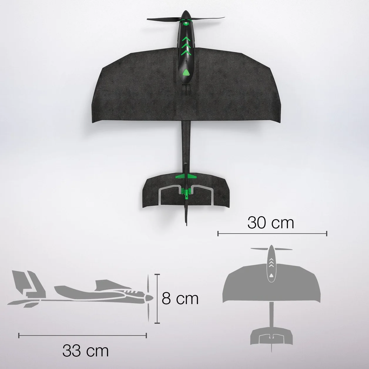 SmartPlane Pro: samolot kaskaderski sterowany za pomocą aplikacji na smartfon, zdalnie sterowany dron do systemów iOS i Android