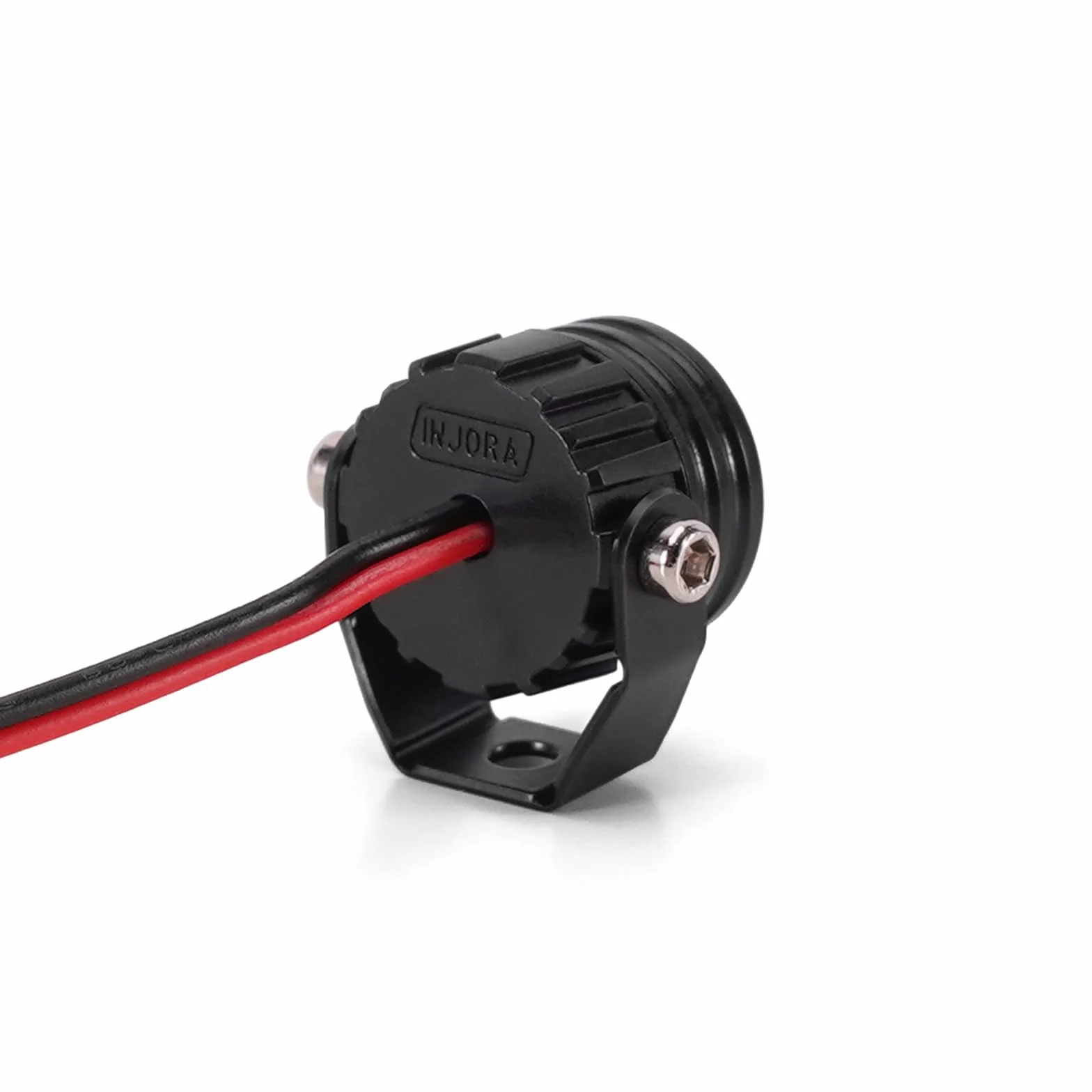 INJORA Okrągłe światła LED z kontrolerem do TRX4M SCX24 1/18 1/24 RC Crawler