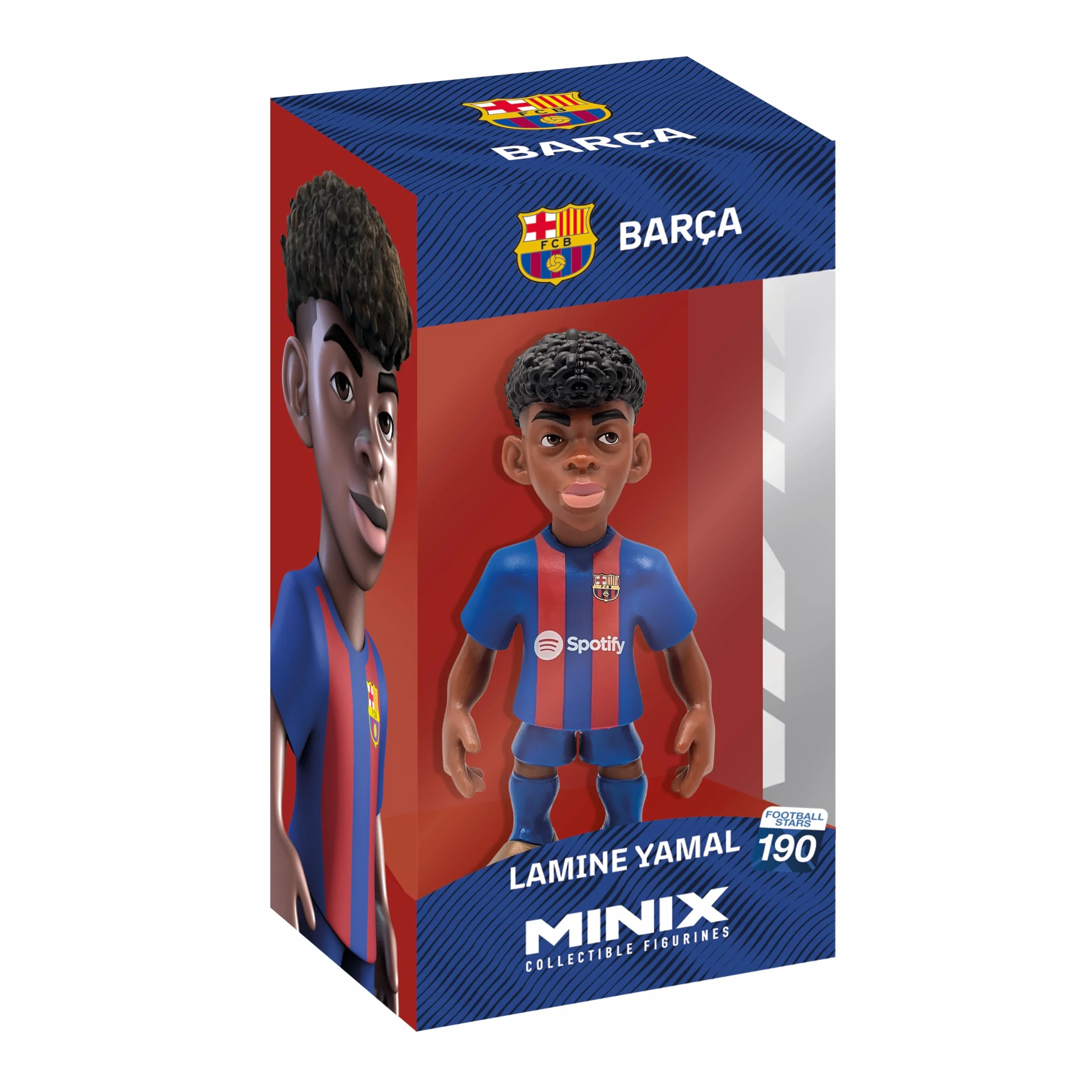 MINIX - Football Stars #190 - FC Barcelona - Lamine Yamal 27 - Figurka kolekcjonerska 12 cm