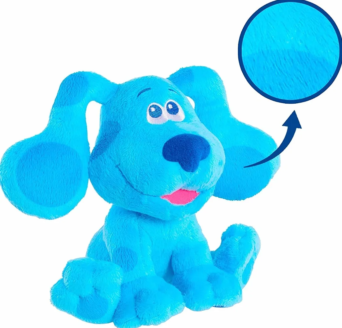 Słynny- Podstawowa zabawka Blues Clues, rozmiar 19 cm, kolor niebieski, dla wszystkich grup wiekowych (BLU00210)