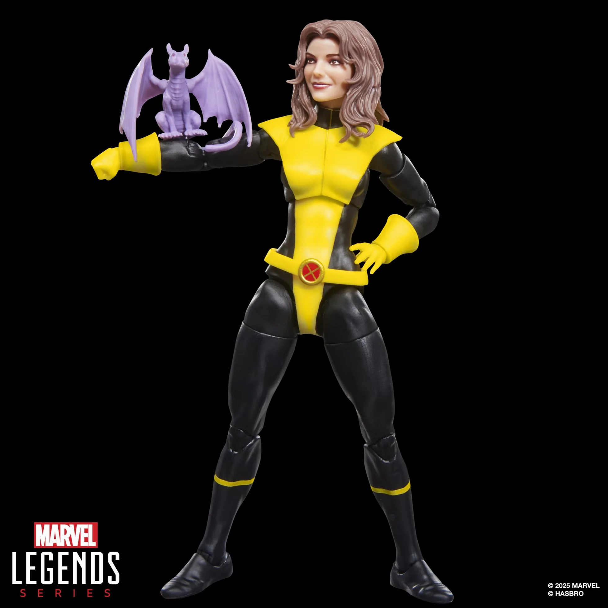 Dwupak Kitty Pryde i Colossus Marvela ze świata X-Men z serii Marvel Legends, dwie 15-centymetrowe figurki kolekcjonerskie inspirowane komiksami Astonishing X-Men