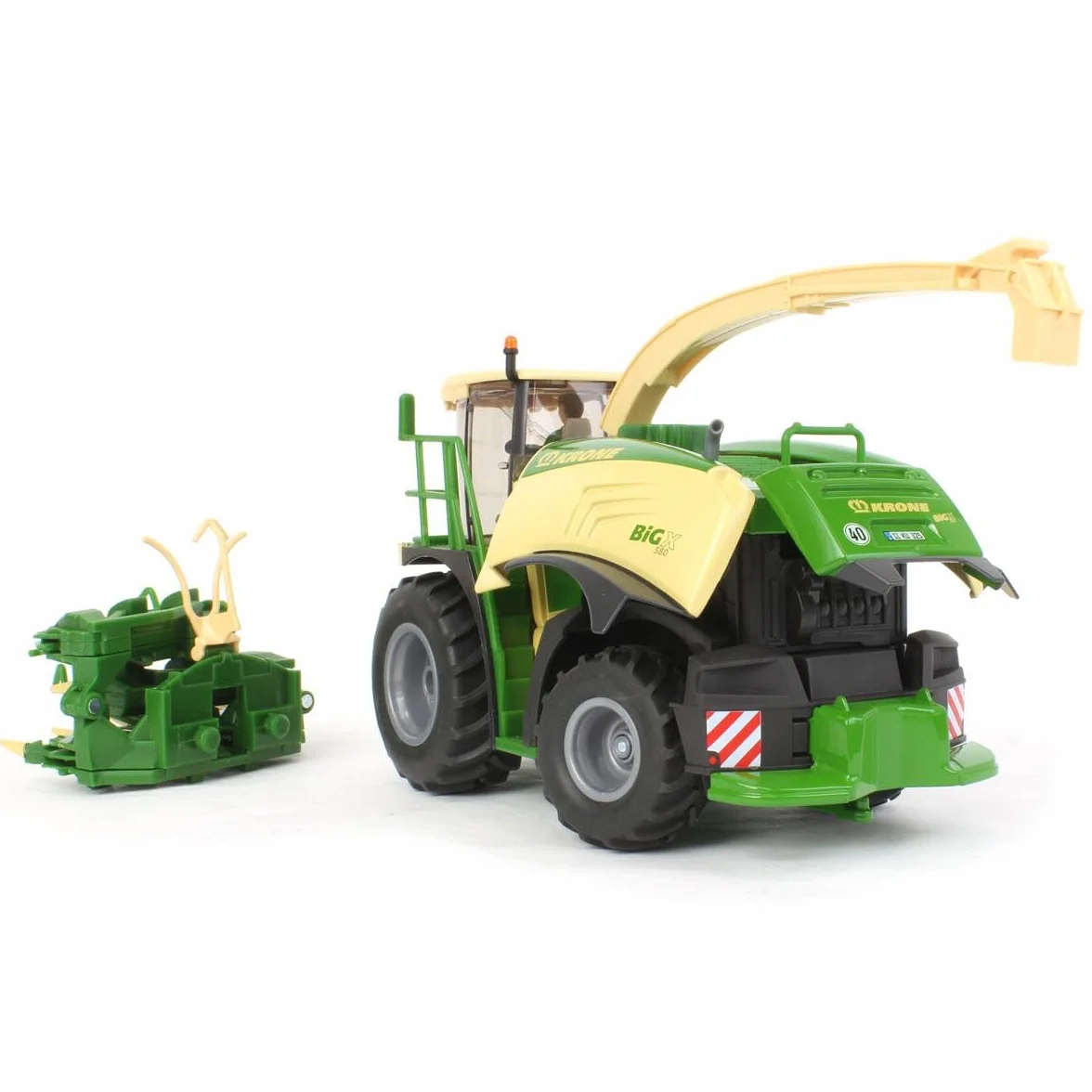 Siku 4066 Krone BiG X 580 Forage Harvester 1:32 Metal Plastic Green Yellow Movable
