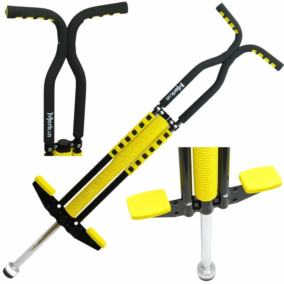 Pogo Stick, Skoczek Jump Stick, Drążek Do Skakania, Wzory dla dzieci, Rączki z miękkiej pianki, do 70 kg