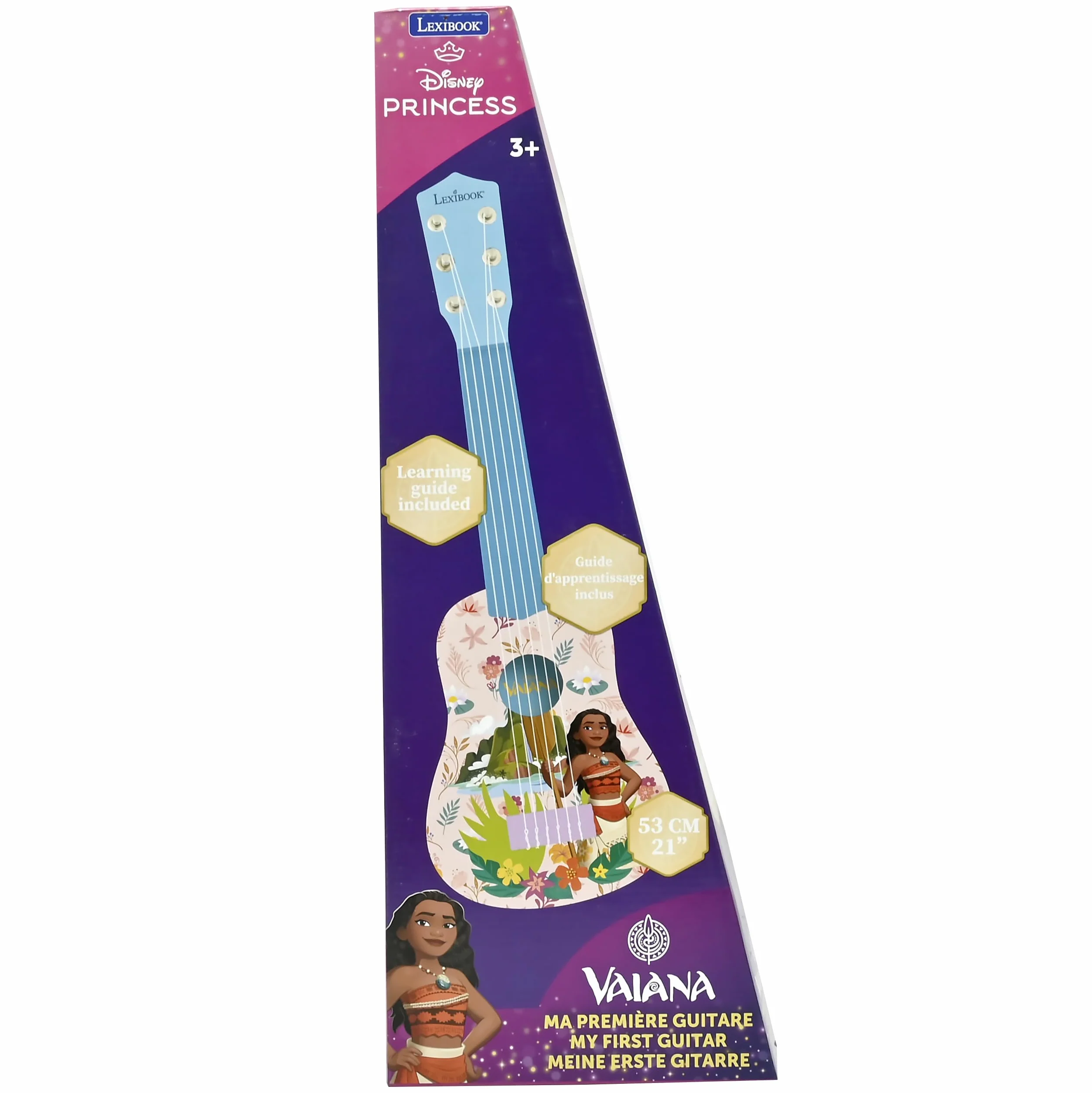 Lexibook K200VN Disney Moana, Vaiana, Oceania Mała Gitara
