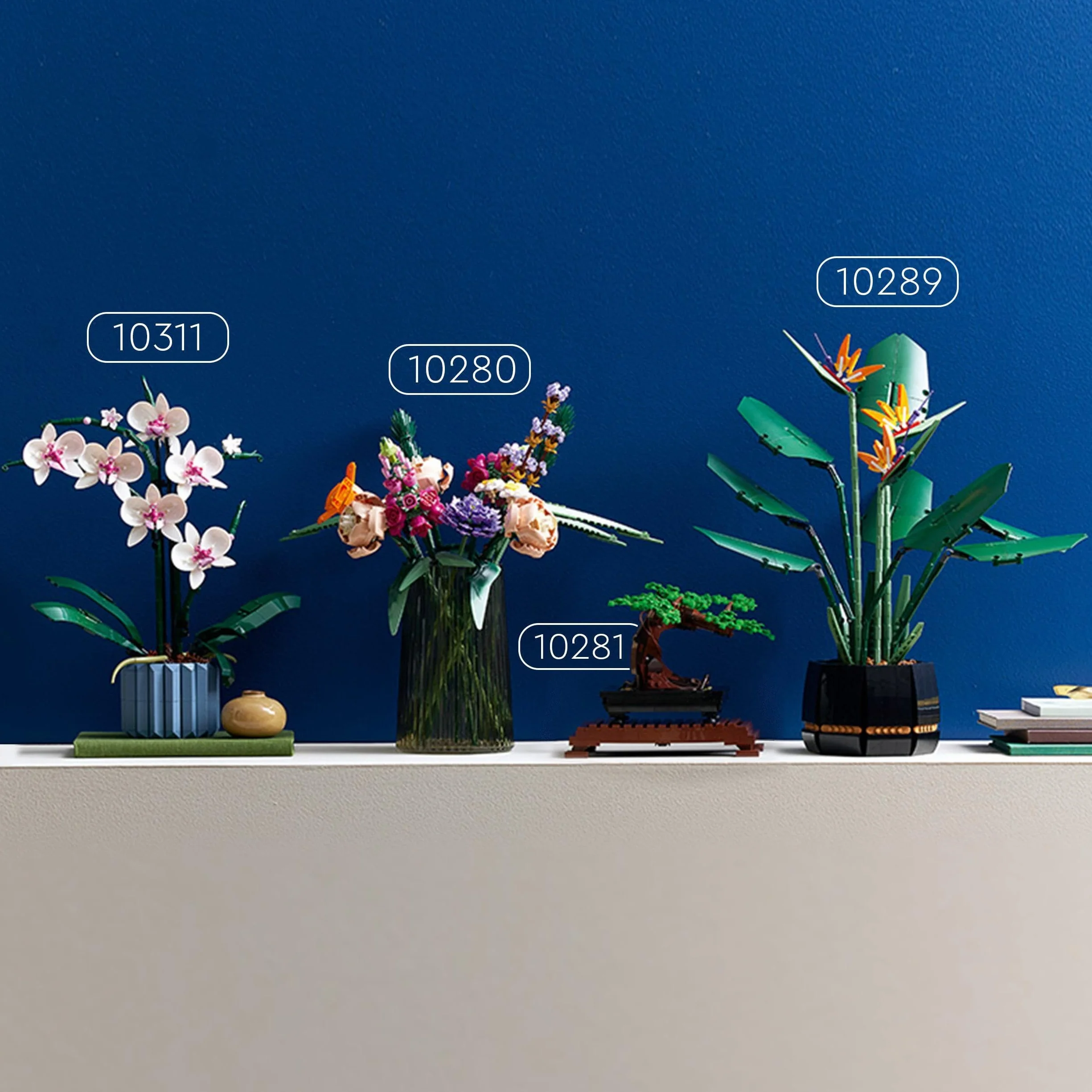 LEGO Icons Botanicals Orchidea Sztuczna Roślina, Zestaw z Kwiatami, Dekoracja Domu, Kolekcja Botaniczna, 10311