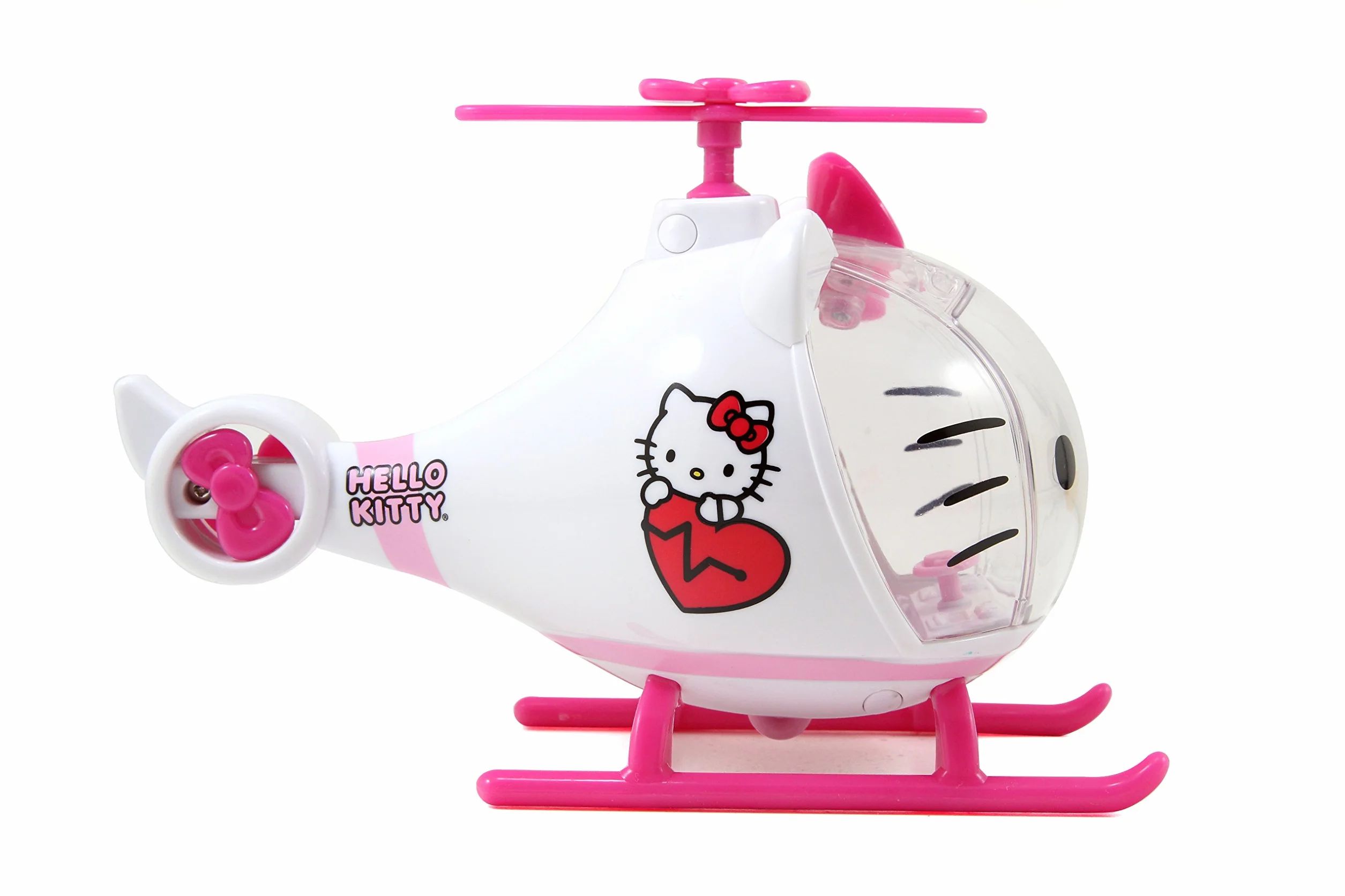 Dickie Toys Helicopter 17,5 cm z figurką Hello-Kitty, przednia szyba do otwierania, odpinany uchwyt, od 3 lat