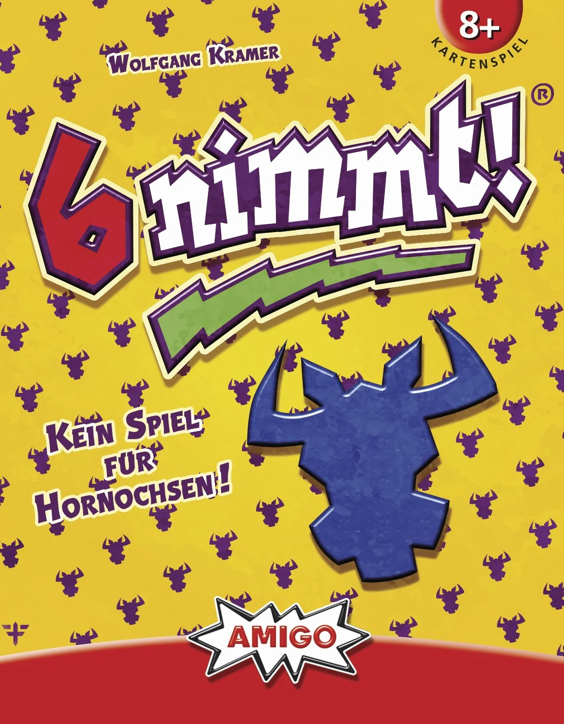 Amigo 6 Nimmt! Gra Karciana, Wielokolorowy, od 8 Lat