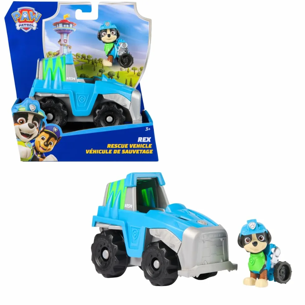 Psi Patrol: Pojazd Podstawowy Rex (Solid)