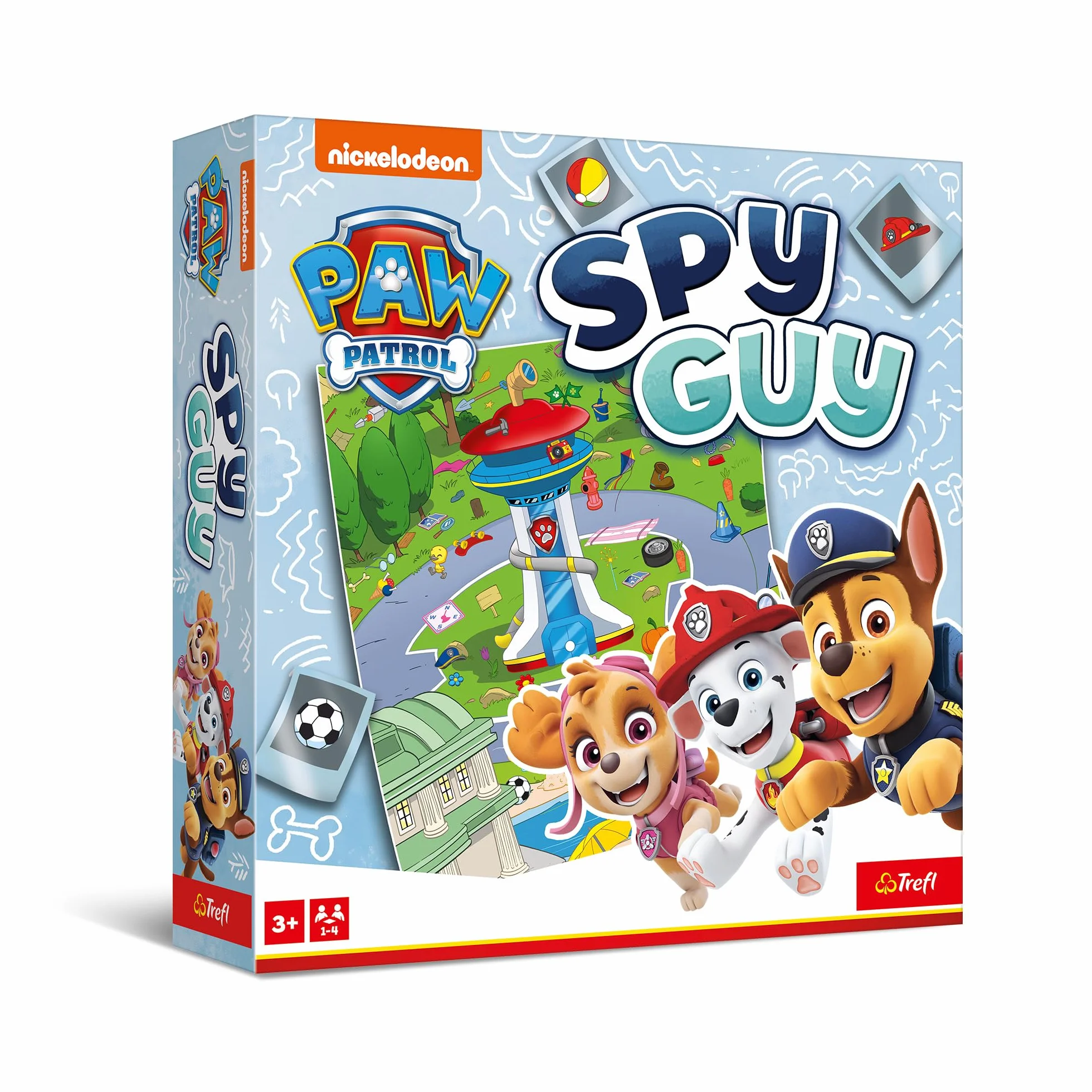 Trefl - Spy Guy PAW Patrol - Kooperacyjna Gra Obserwacyjna dla Najmłodszych z Bohaterami Bajki Psi Patrol, dla Dzieci od 3 lat