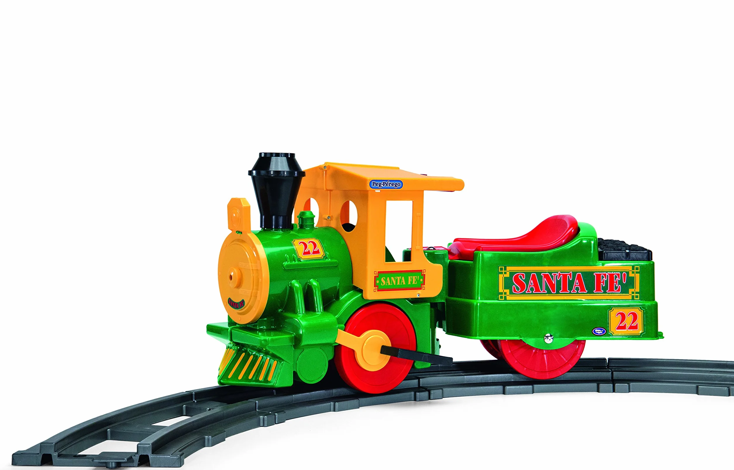 Peg Perego Pociąg Santa Fe Do Jazdy, Wielokolorowy, Maks. 15kg, IGED1071