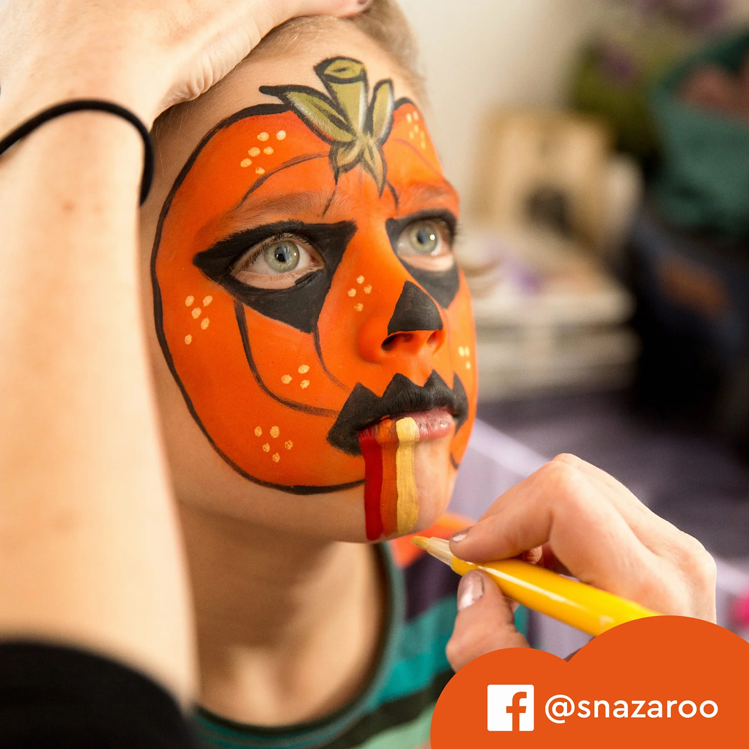 Snazaroo Pędzel do malowania twarzy Adventure 3 sztuki