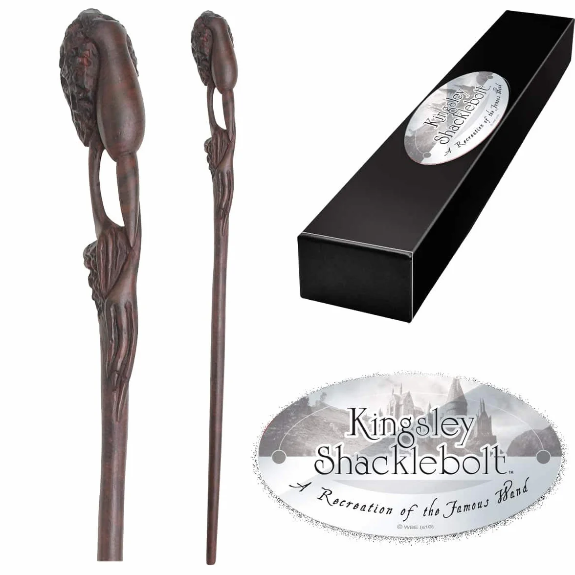The Noble Collection Kingsley Shacklebolt Character NN8286, różdżka, wielokolorowa