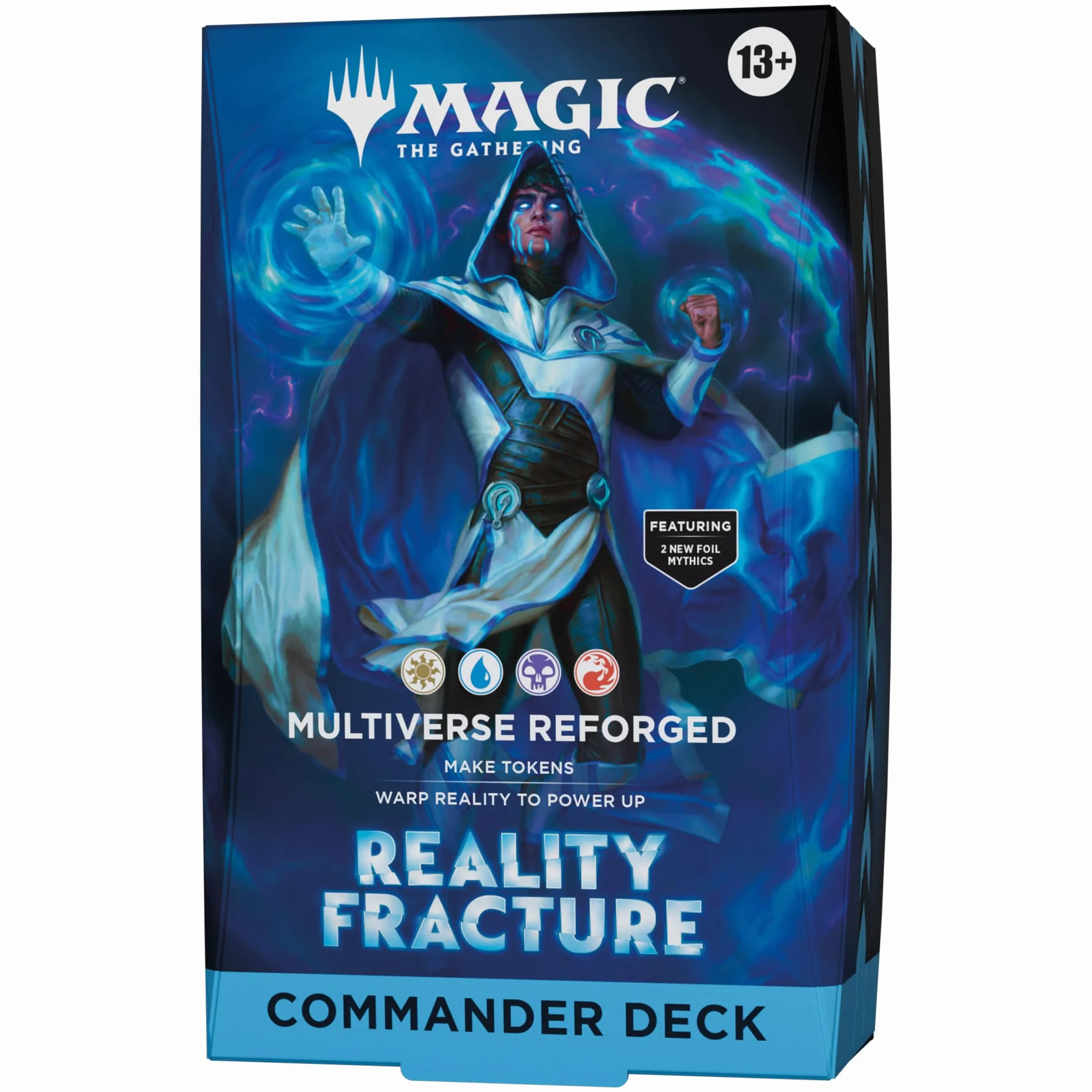 Magic: The Gathering Reality Fracture Commander Deck - Multiverse Reforged | 100-Card Deck + Accessories (English Version)