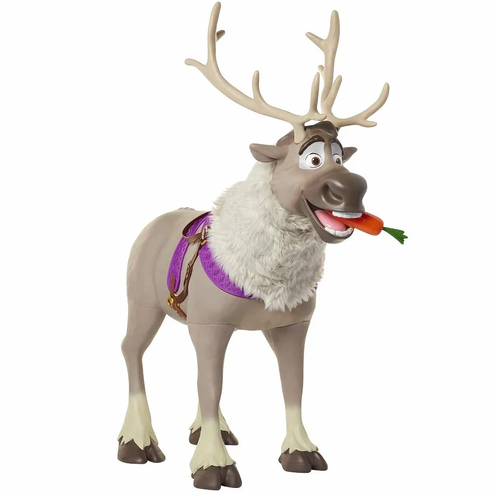 Frozen Sven Renifer 2 My Size Playdate Sven z dźwiękami, przyjaciel dla dzieci, wysokość 3 stóp, wspiera do 31 kg