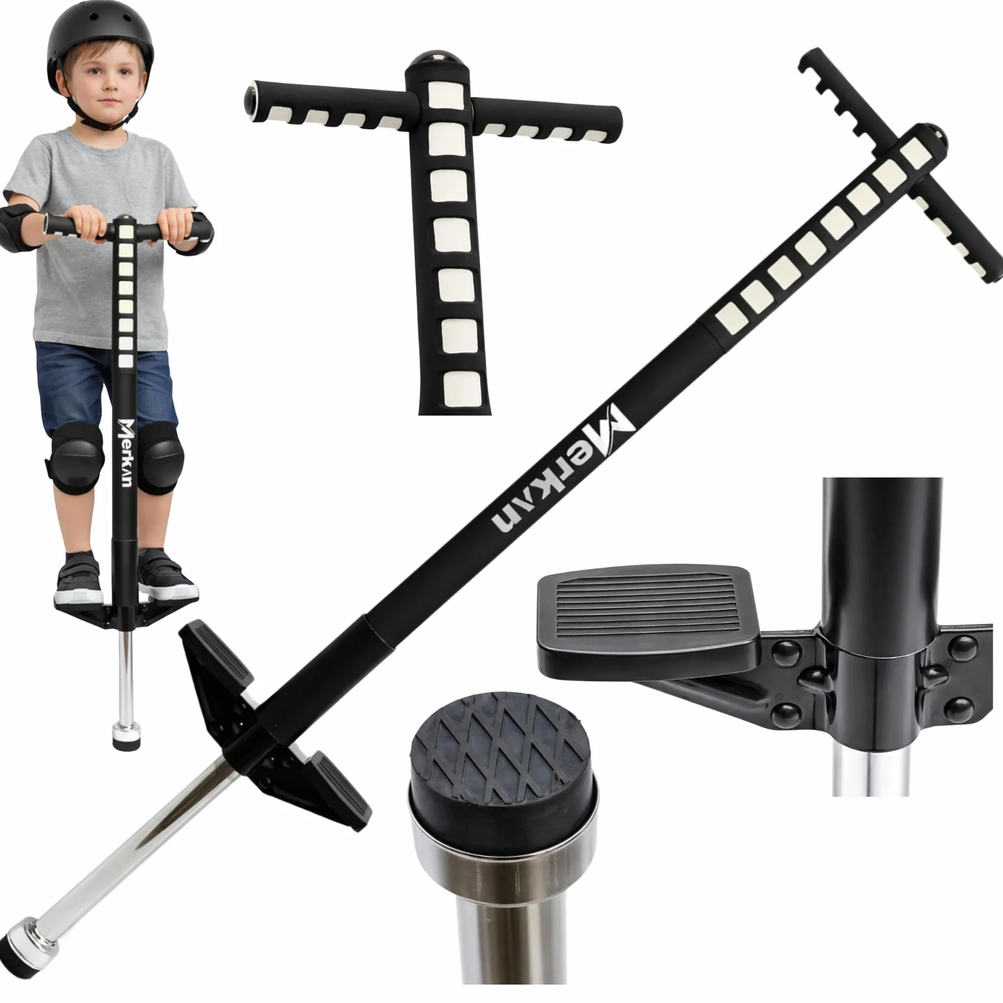 Pogo Stick, Skoczek Jump Stick, Do Skakania, Wzory dla dzieci, chłopców i dziewcząt, kierownica z miękkiej pianki, do 70 kg