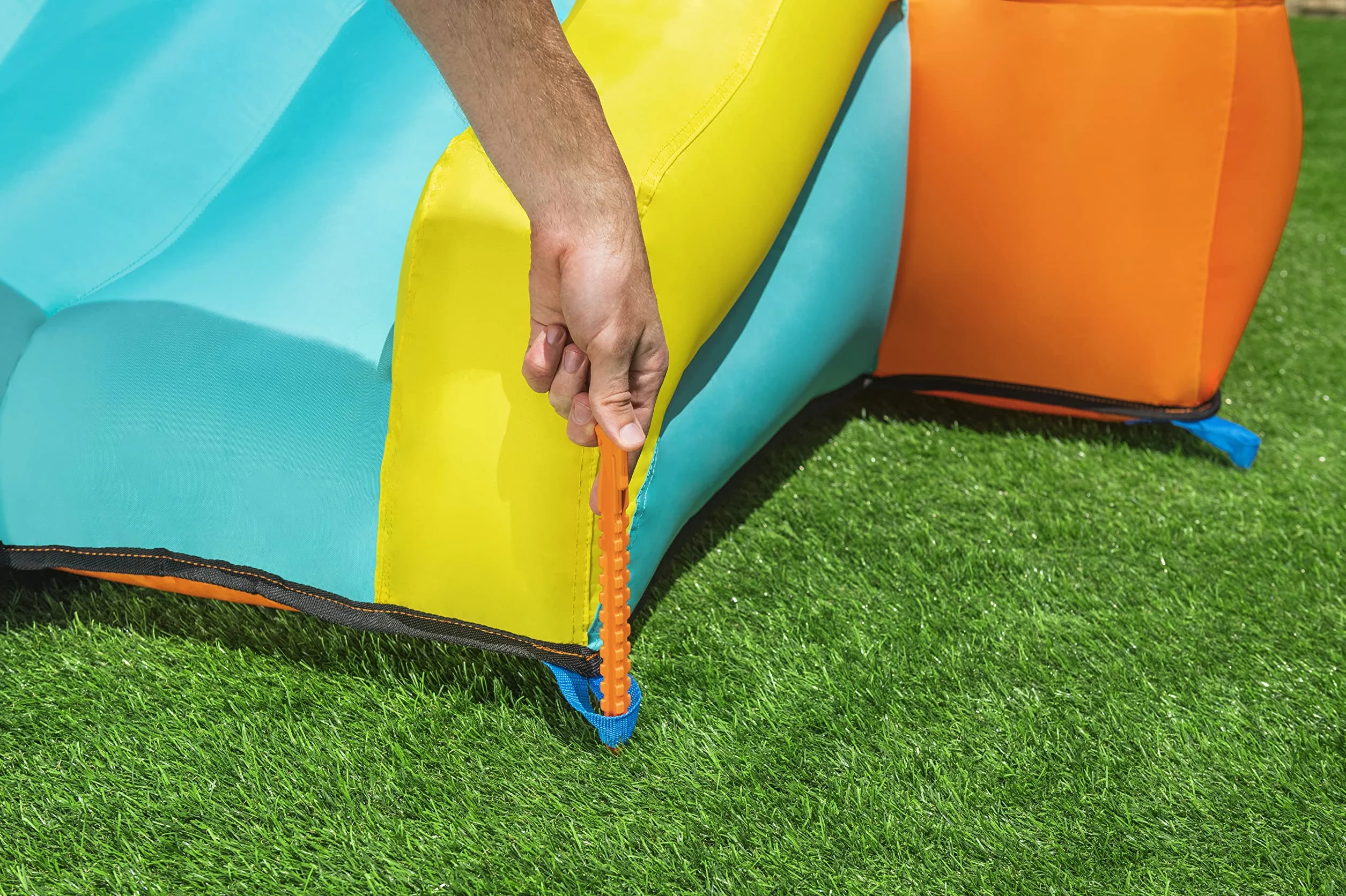 Bestway H2OGO zamek dmuchany z ciągłą dmuchawą Leap & Play 289 x 213 x 173 cm