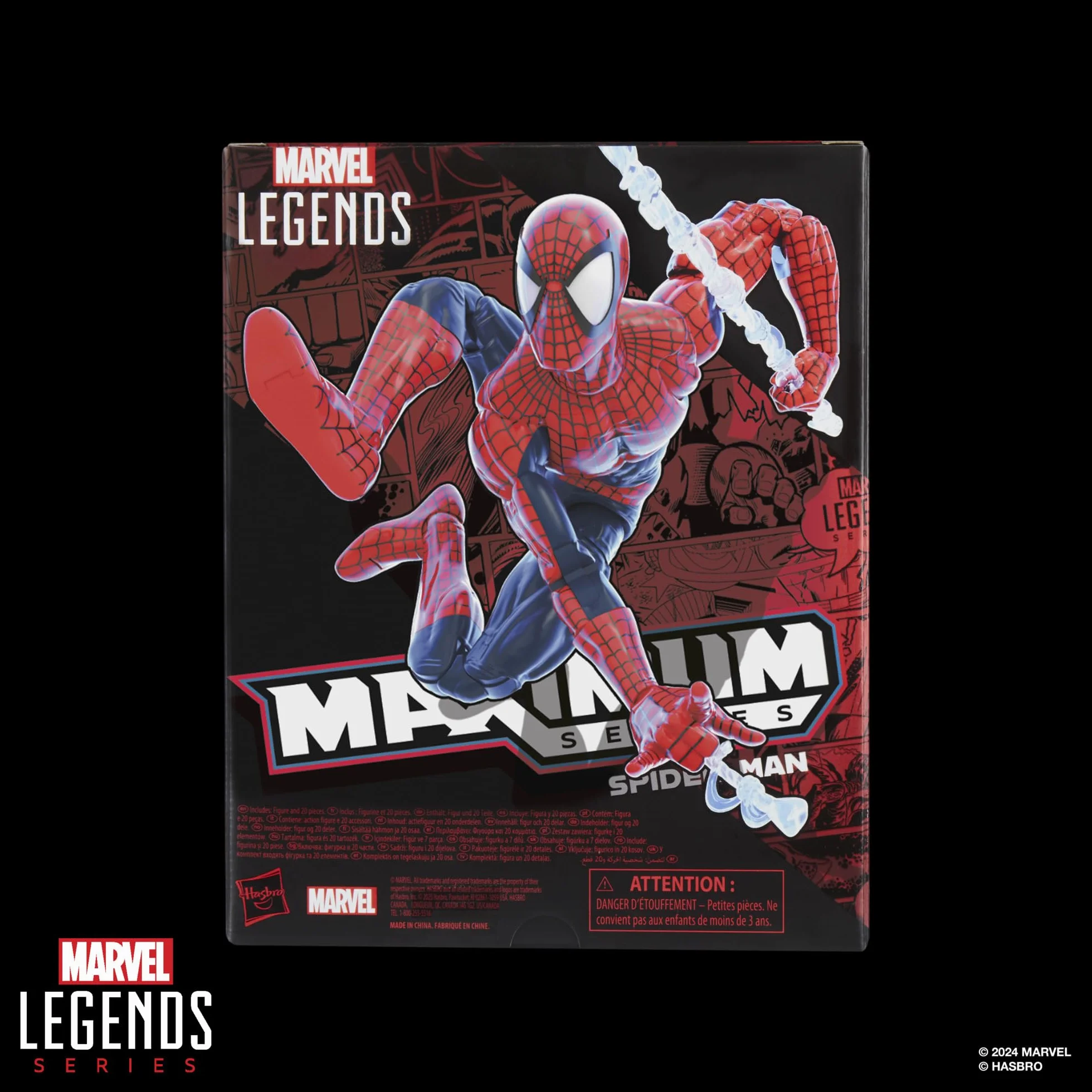 Hasbro Marvel Figurka Spider-Mana z Serii Marvel Legends Maximum