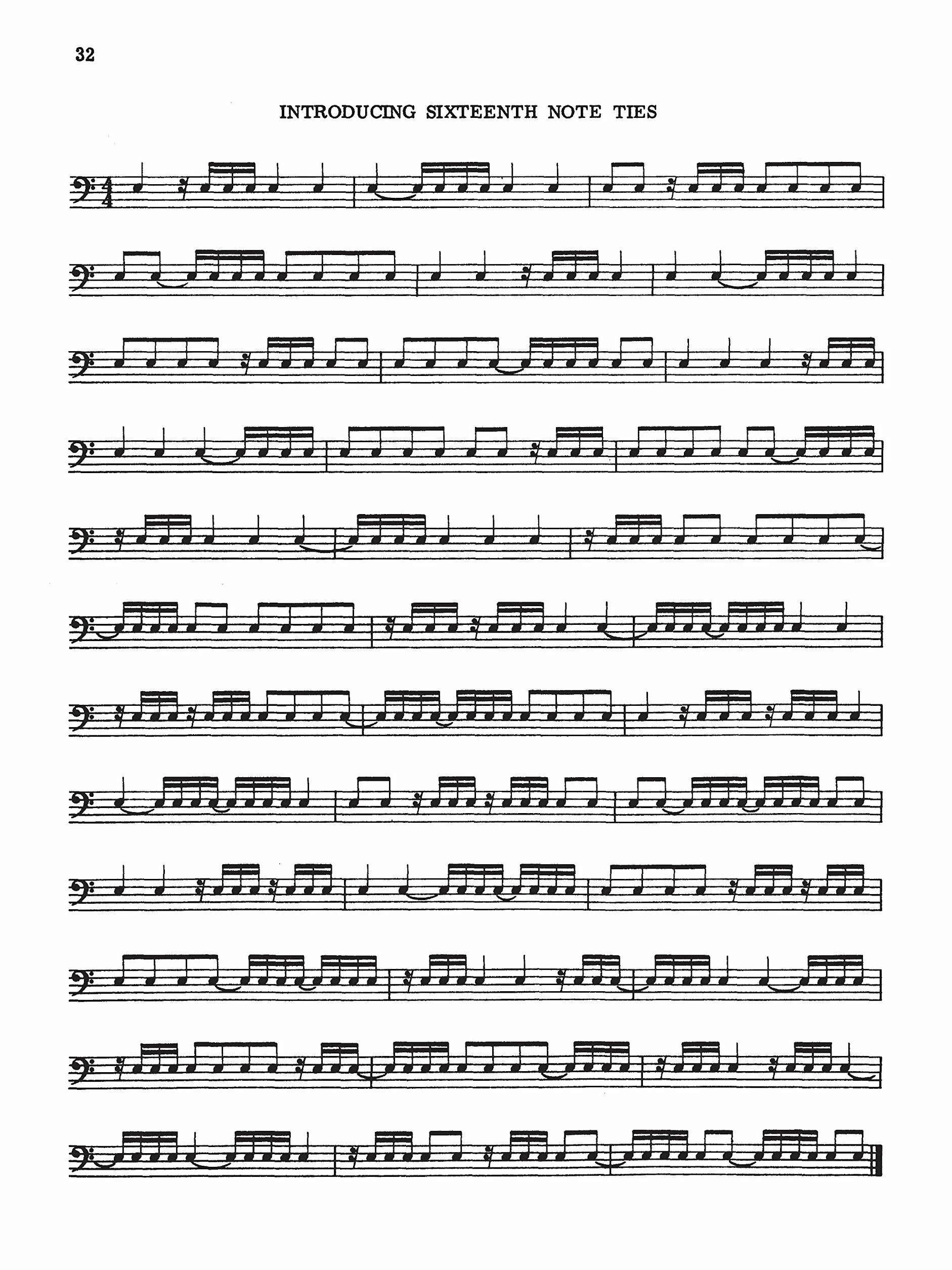 Louis bellson & gil breines : modern reading text in 4/4: Syncoptation studies designed to develop accuracy and speed in sight reading