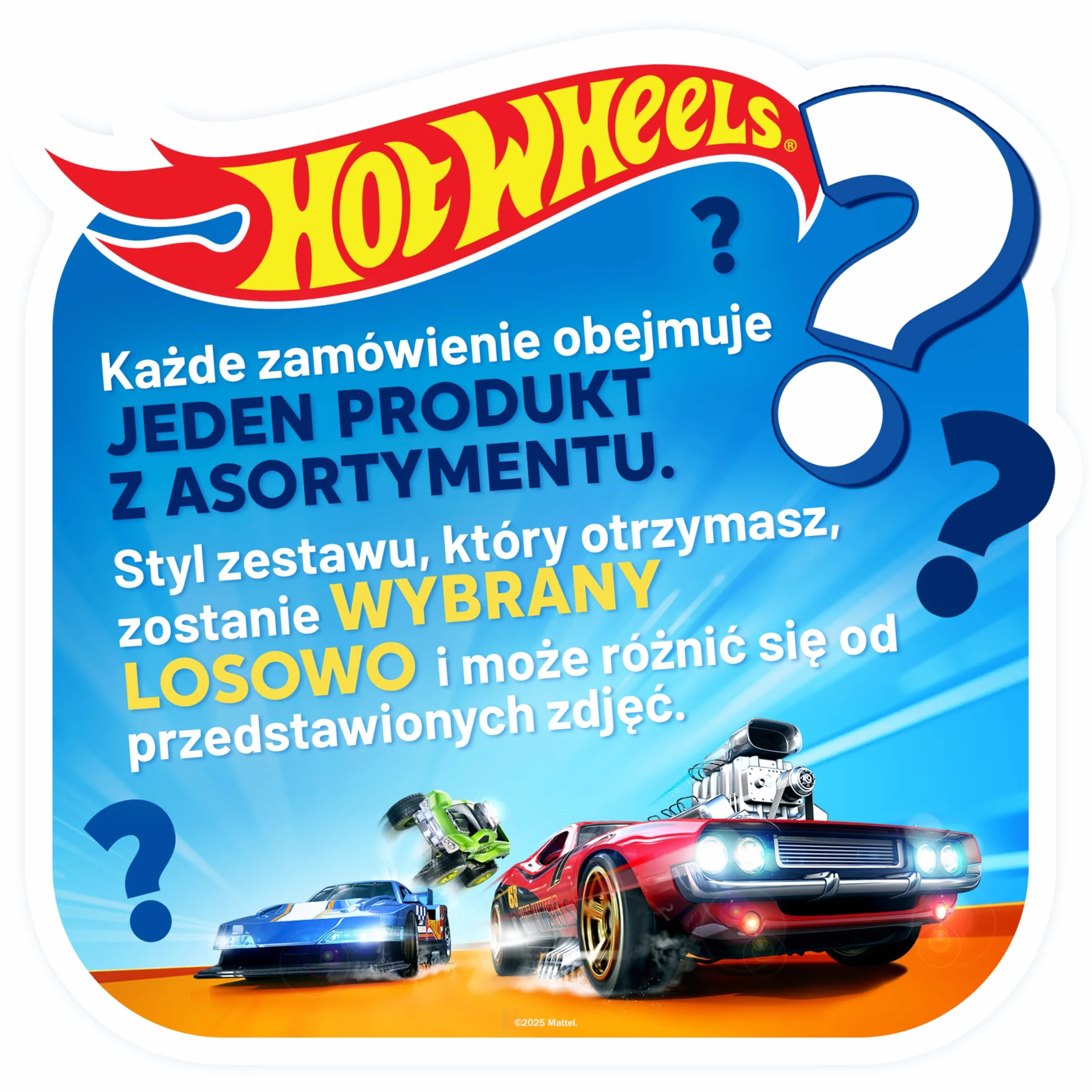 Hot Wheels - Zestaw 10 zabawkowych ciężarówek i samochodów w skali 1:64 dla dzieci i kolekcjonerów, style mogą się różnić, 54886
