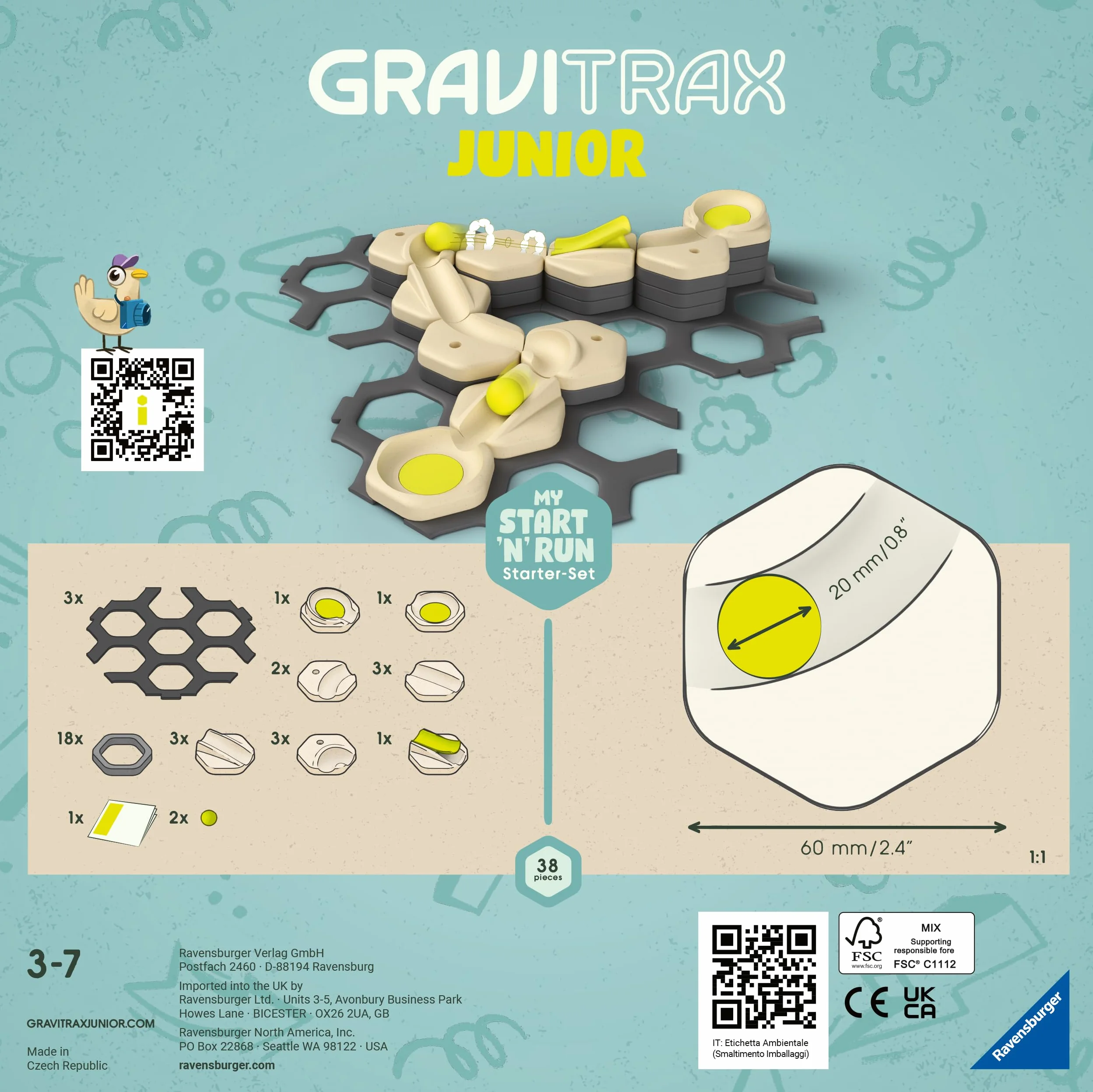 Ravensburger GraviTrax Junior Zestaw Startowy S