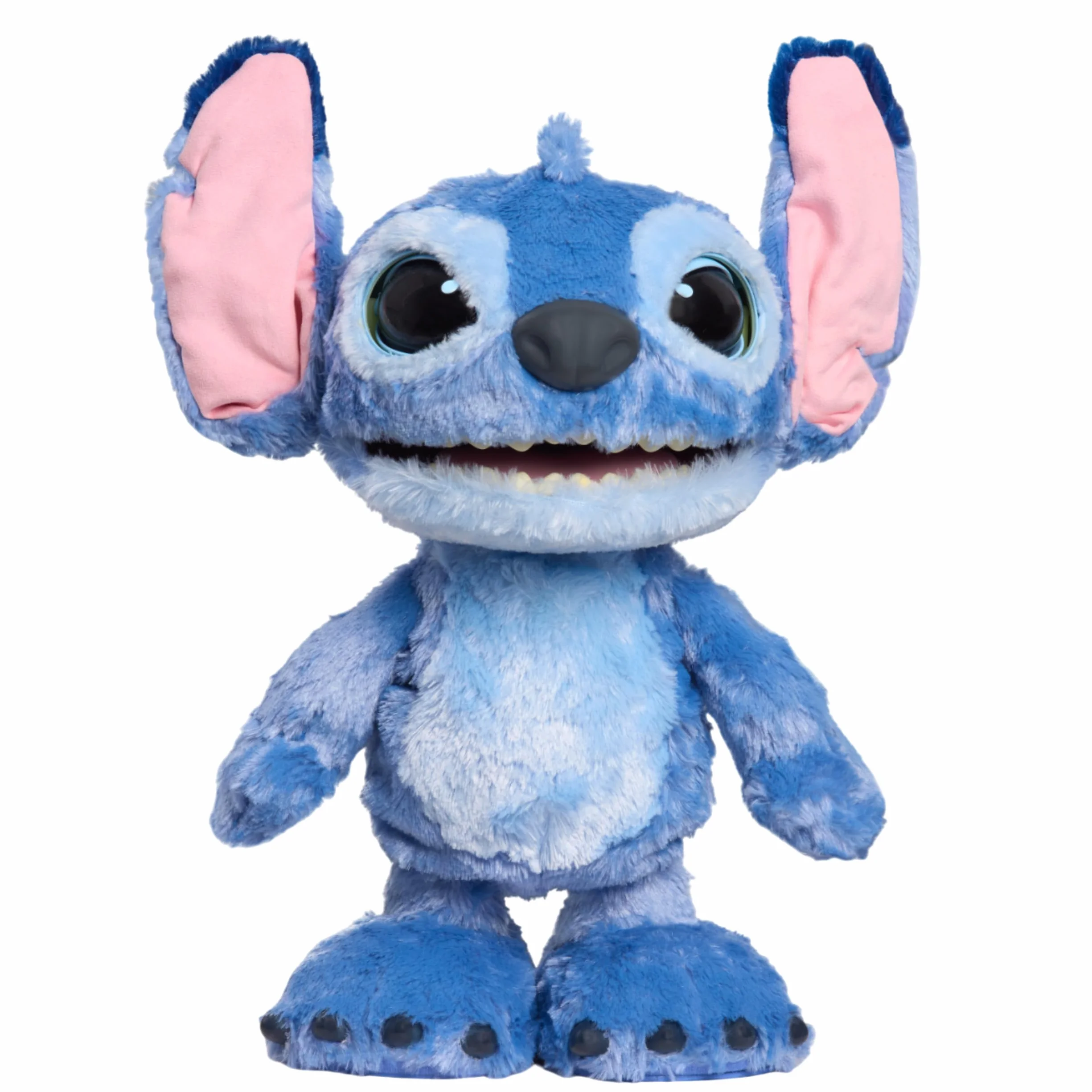 Disney Ultimate Stitch Interactive 17" Plush Toy, 100+ Sounds & Reactions, Inspired by Disney’s Live-Action Film, New Movie Toy for Fans, Girls, Boys, Kids 3+ by Just Play