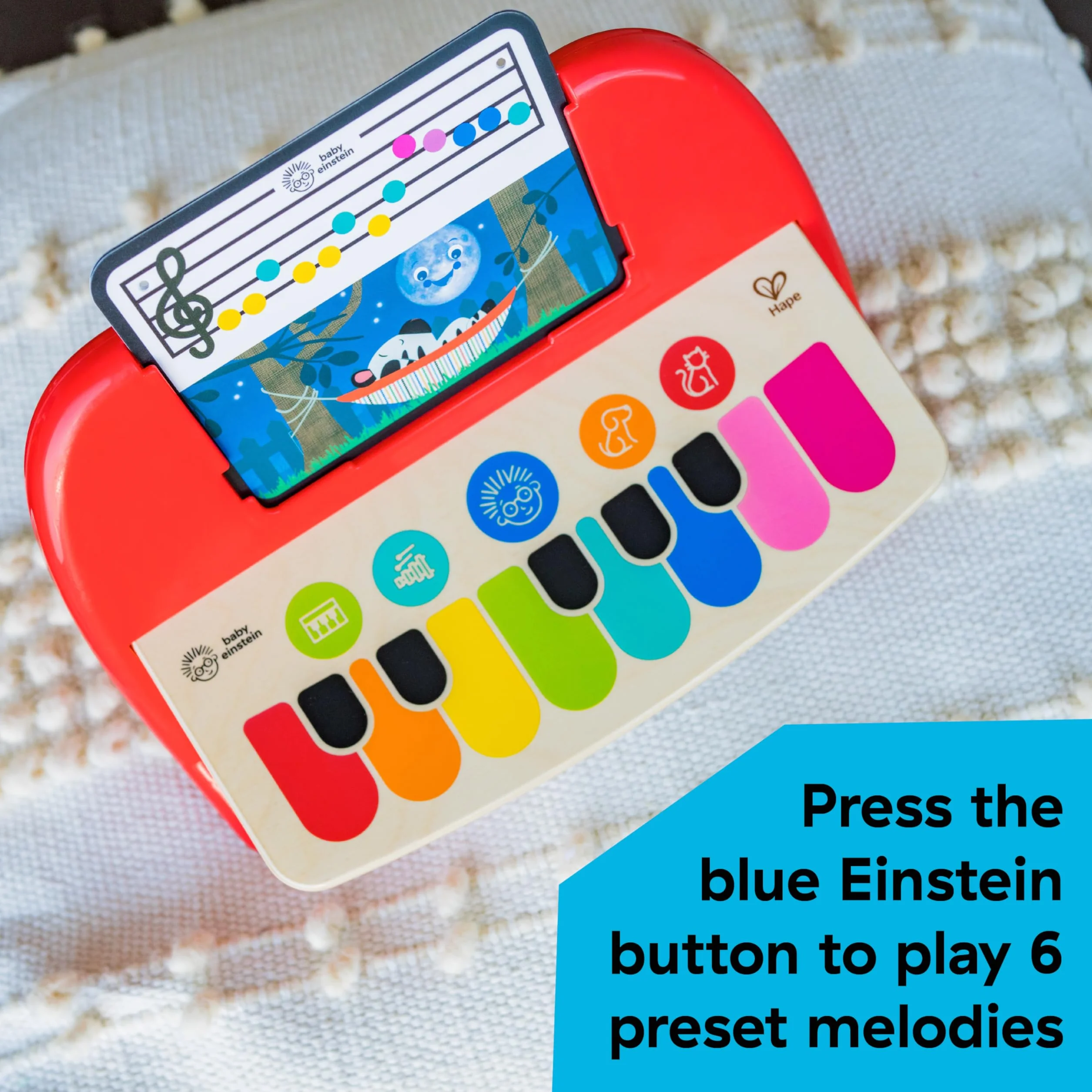 Baby Einstein 12577 Zabawka Muzyczna, Wielokolorowy, 26,67 x 15,24 x 17,78 cm