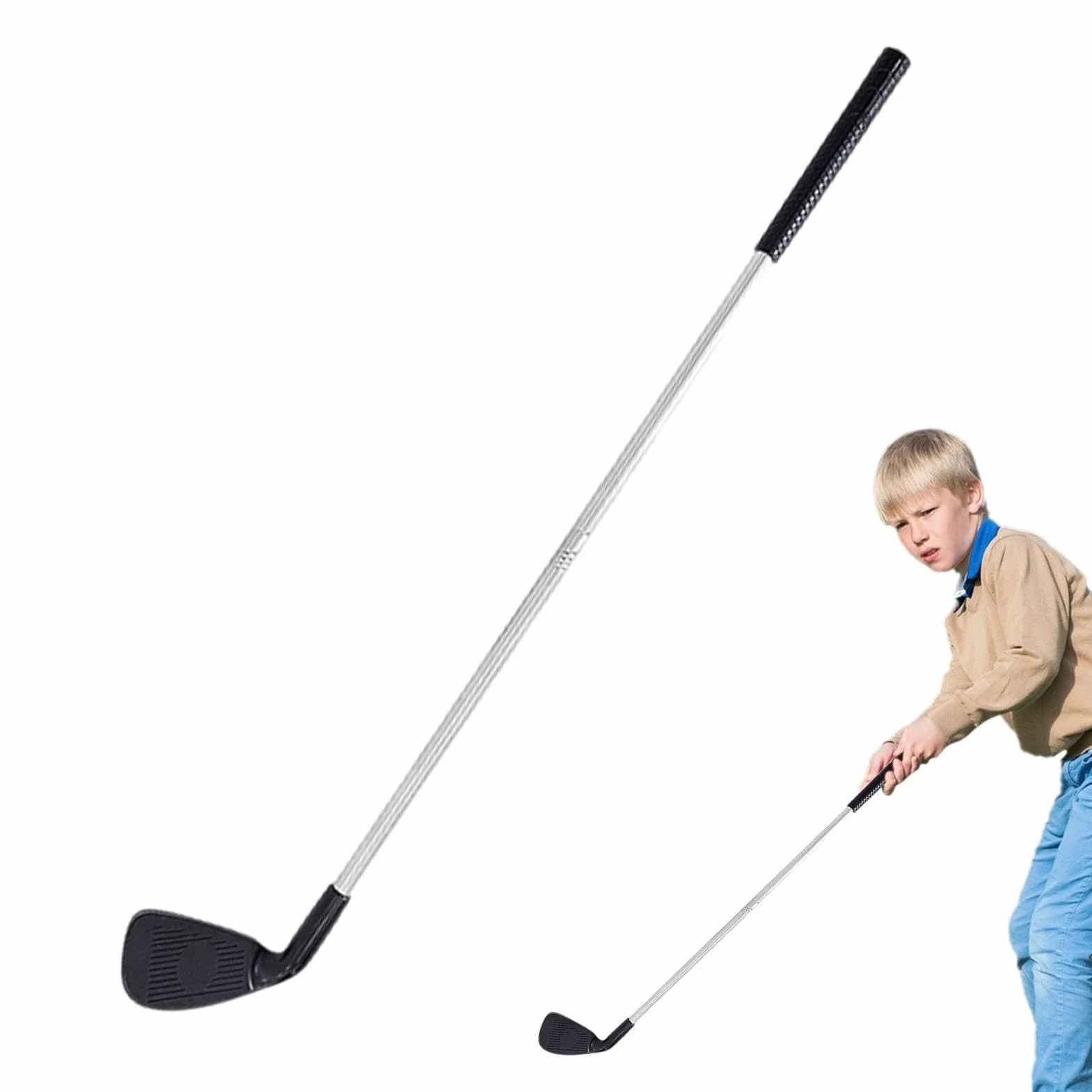 Kije golfowe dla dzieci, kije golfowe, kije golfowe, kije golfowe, do użytku wewnątrz i na zewnątrz, dla dzieci i dorosłych, kije golfowe, kije golfowe do każdego postawienia zielonej maty