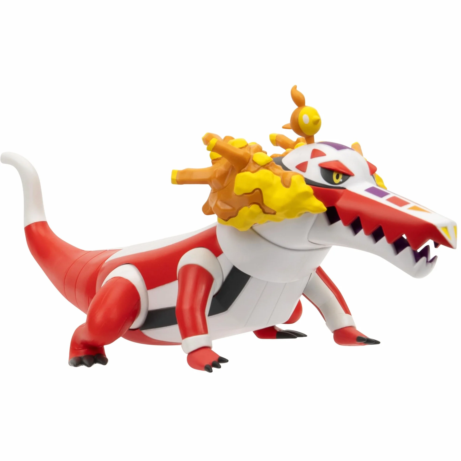Pokémon Skeledirge epicka figurka bojowa – 30 cm przegubowa, epicka figurka bojowa ze stojakiem ekspozycyjnym