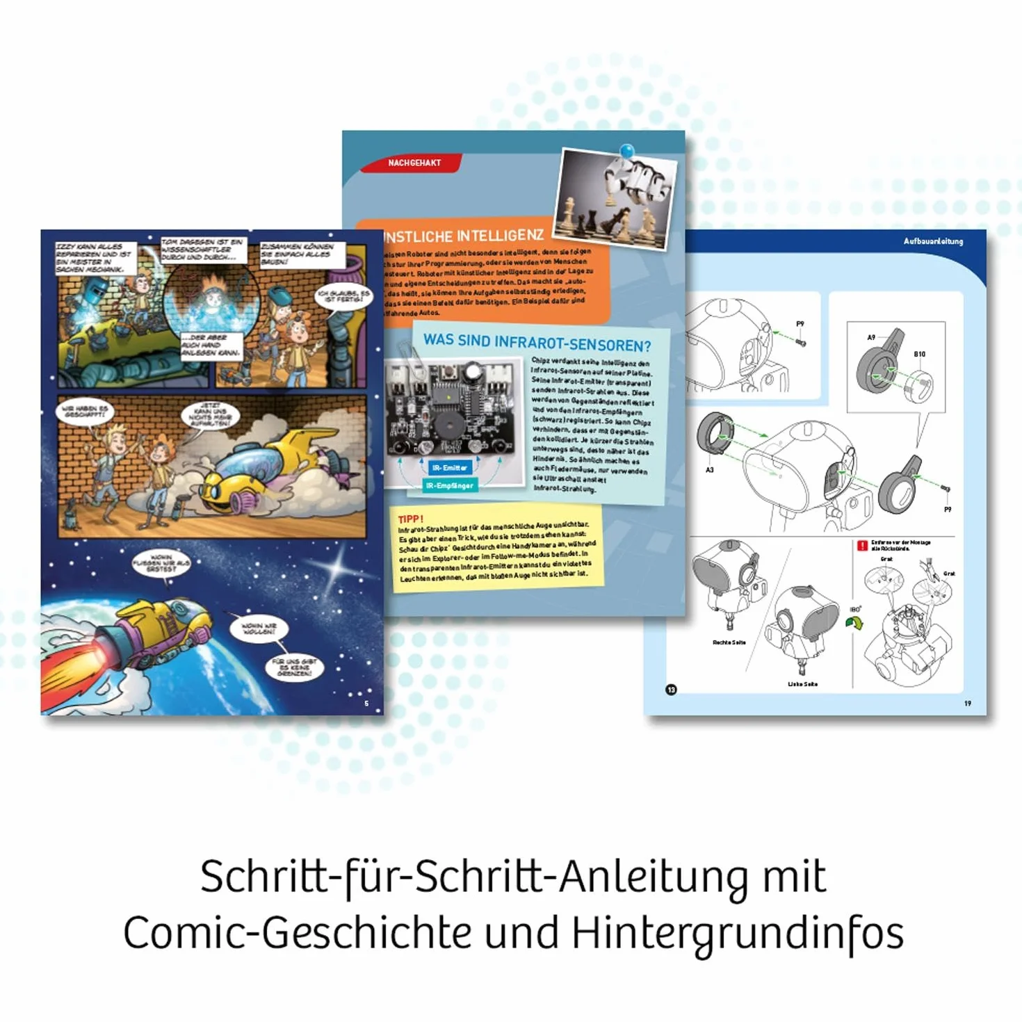 Chipz - Dein intelligenter Roboter: Experimentierkasten