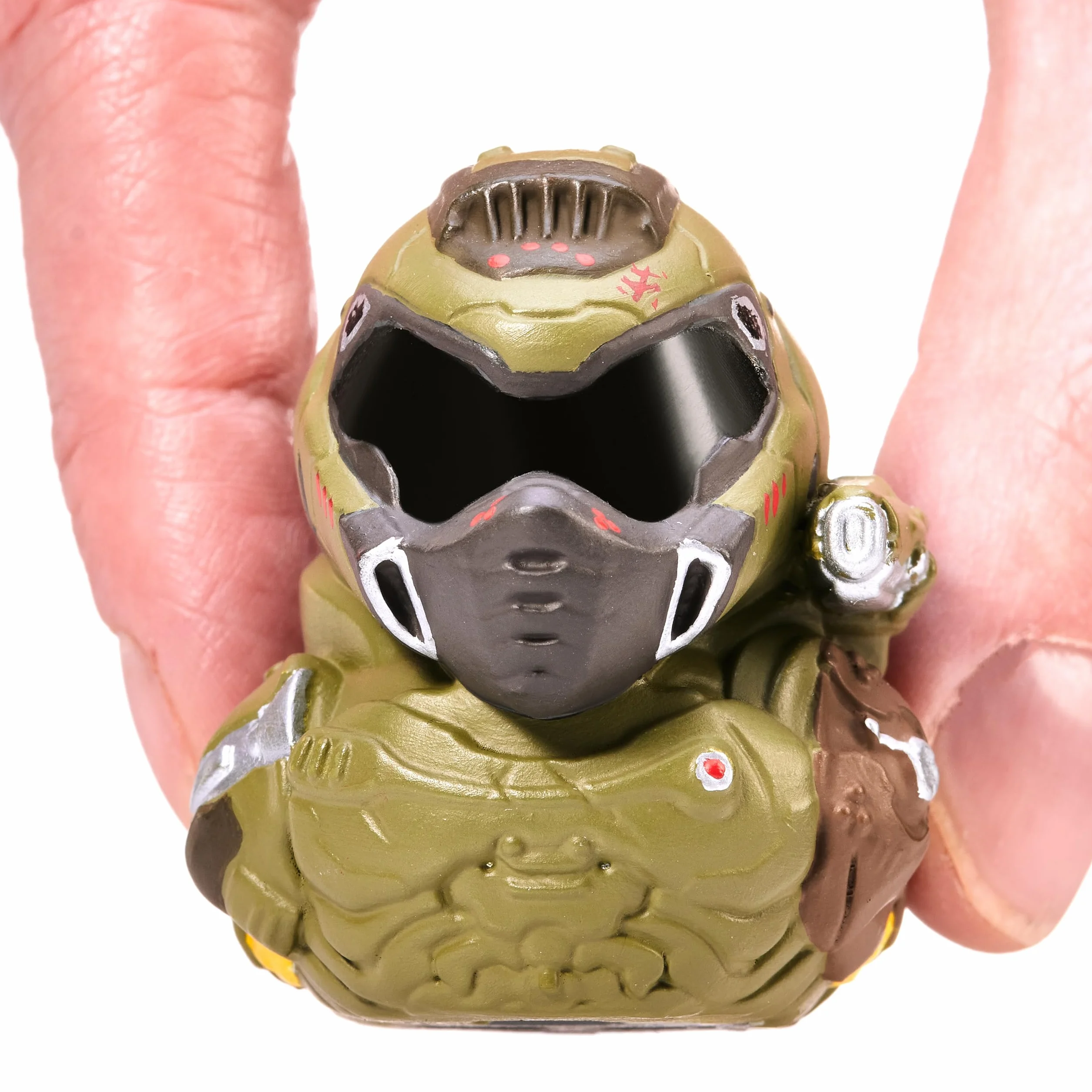 TUBBZ Mini Doom Slayer kolekcjonerska winylowa gumowa figurka kaczki - oficjalny produkt Doom - PC akcji i gry wideo