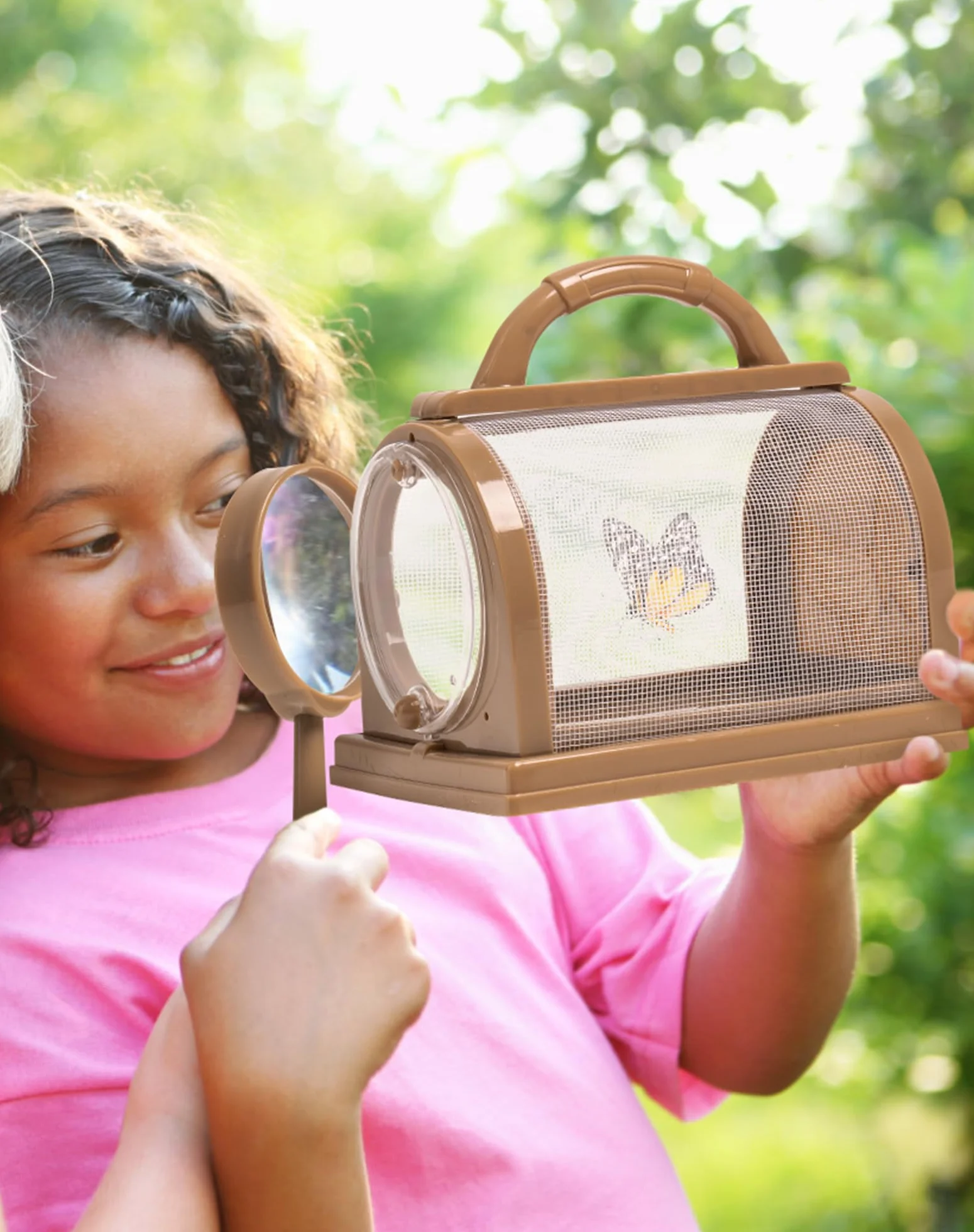 ROBOTIME Kids Explore Kit & Bug Catcher Kit, edukacyjny sprzęt kempingowy dla dzieci, zestaw do eksploracji na świeżym powietrzu, zabawka przygodowa, prezent dla chłopców i dziewczynek w wieku 3-12