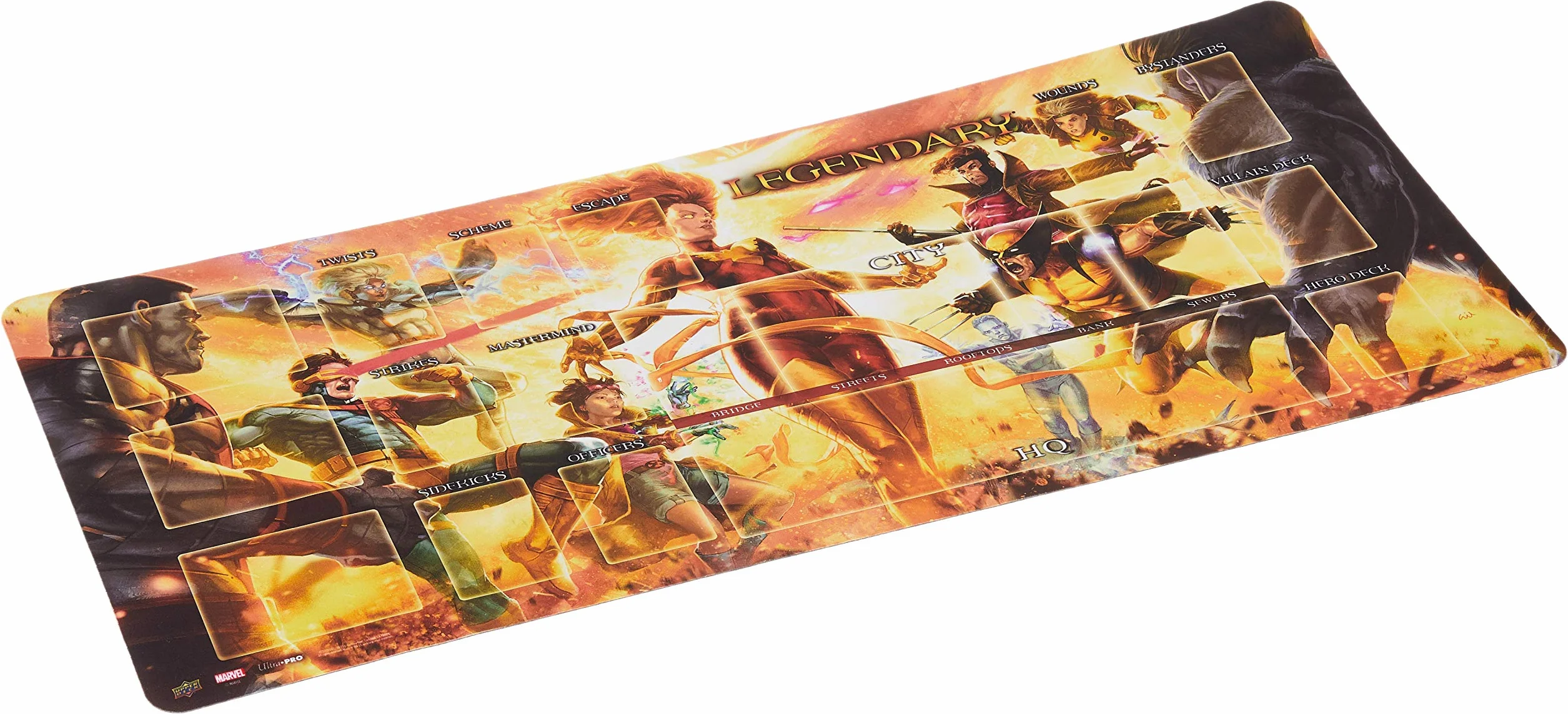 Upper Deck Legendary Playmat: Dark Phoenix vs The X-Men, Multi