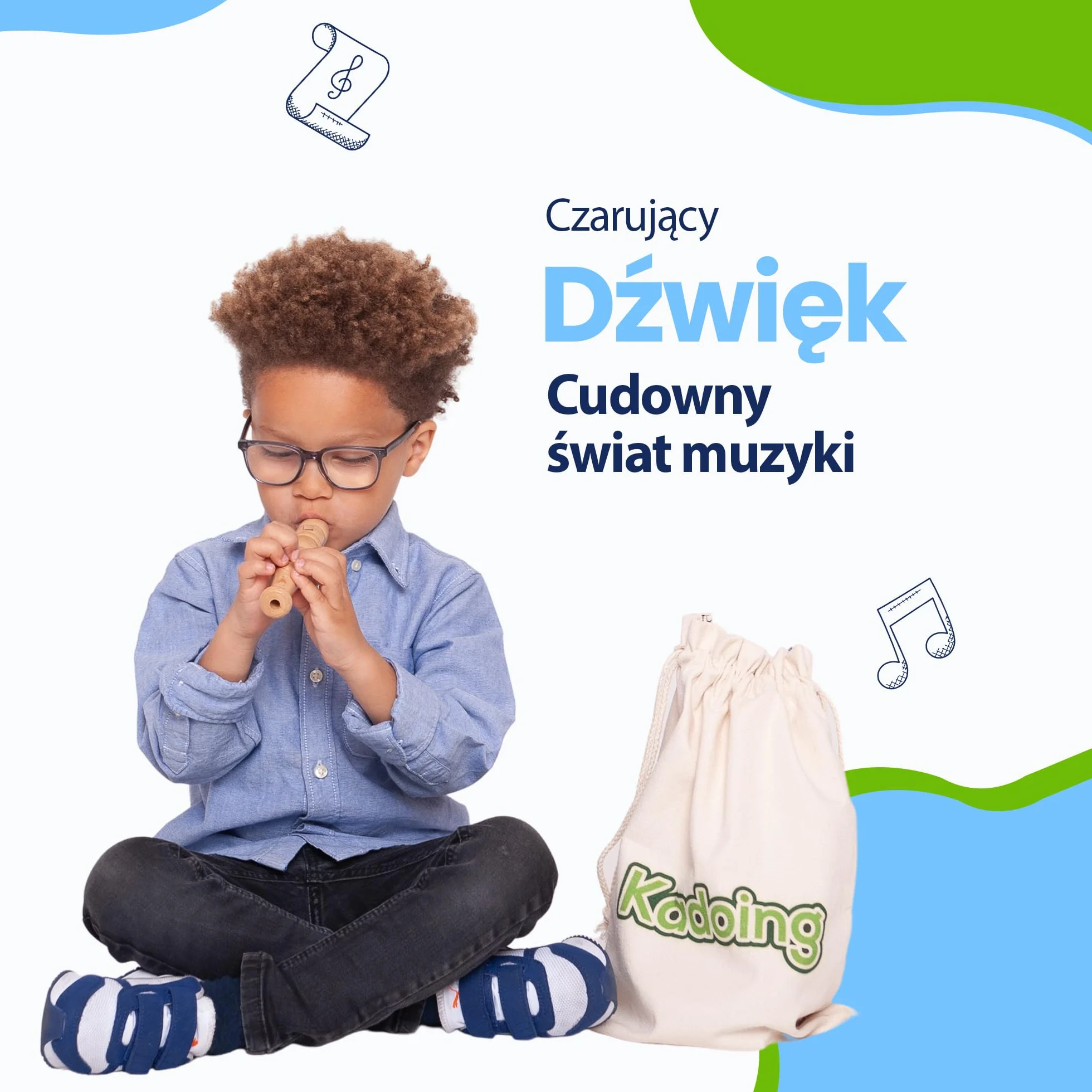 18-częściowy drewniany zestaw instrumentów muzycznych dla dzieci - zabawki Montessori - instrumenty edukacyjne - zabawki drewniane - prezent muzyczny - tamburyn - instrumenty zabawkowe