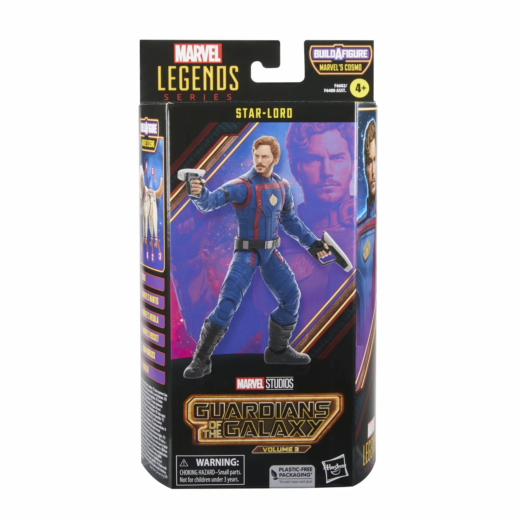 Marvel Legends Series Star-Lord, Guardians of The Galaxy Vol. 3 15 cm kolekcjonerskie figurki akcji, zabawki dla dzieci w wieku od 4 lat