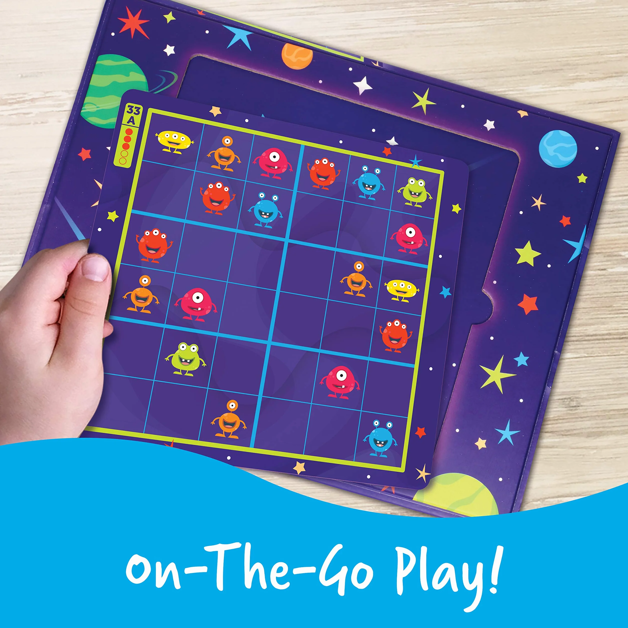 Learning Resources Magnetyczny Przestrzen Sudoku Puzzle Gra 73-Kawałek Zestaw