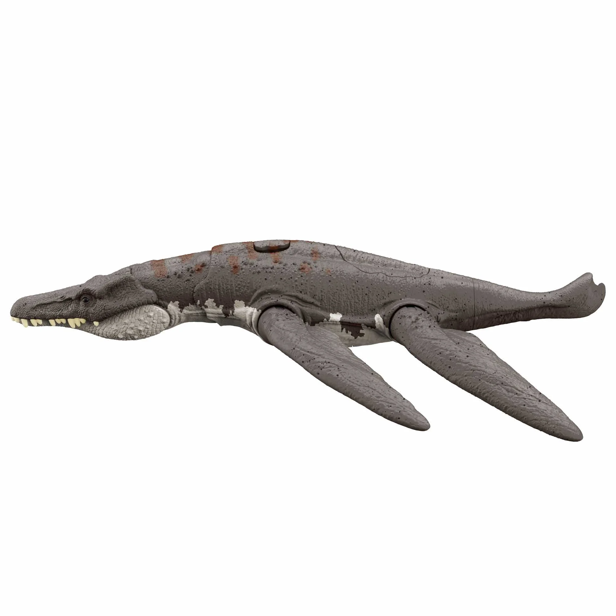 Jurassic World Dominion Ryczący dinozaur Dziki ryk Liopleurodon Figurka wodnego dinozaura z funkcją ataku i dźwiękiem, zabawka na prezent, zabawa fizyczna i wirtualna, HDX38