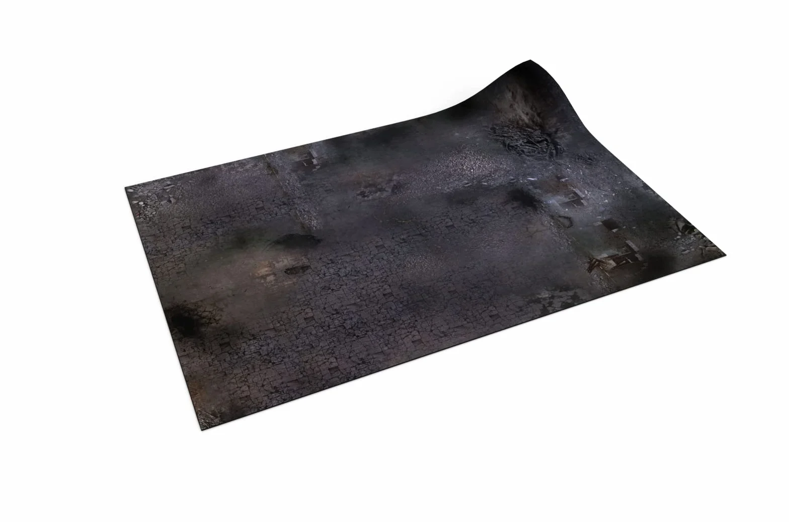 PLAYMATS Gumowa mata do gier walki Kill Team Zniszczone miasto 30x22 76x56 cm
