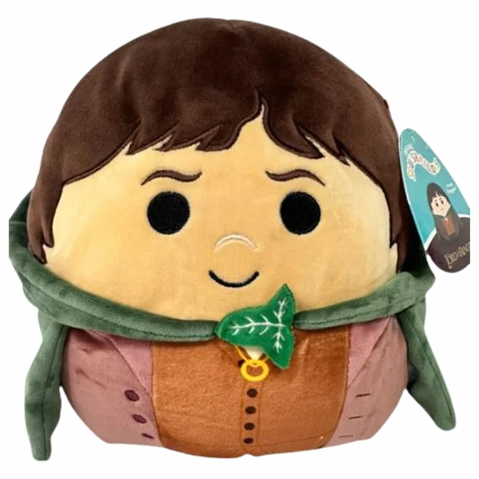 Squishmallows SQWB00313 - Władca Pierścieni Frodo 25 cm, oficjalny plusz Jazwares, super miękka przytulanka