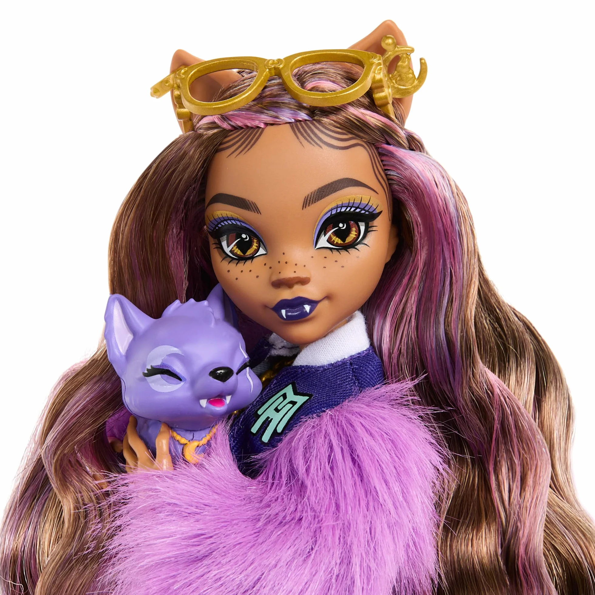 Monster High Clawdeen Wolf Lalka podstawowa z Crescent i akcesoriami HRP65