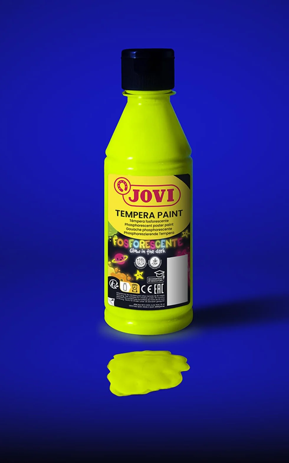 Jovi Nieznana farba świecąca, 250 ml, żółta (51902), jeden rozmiar