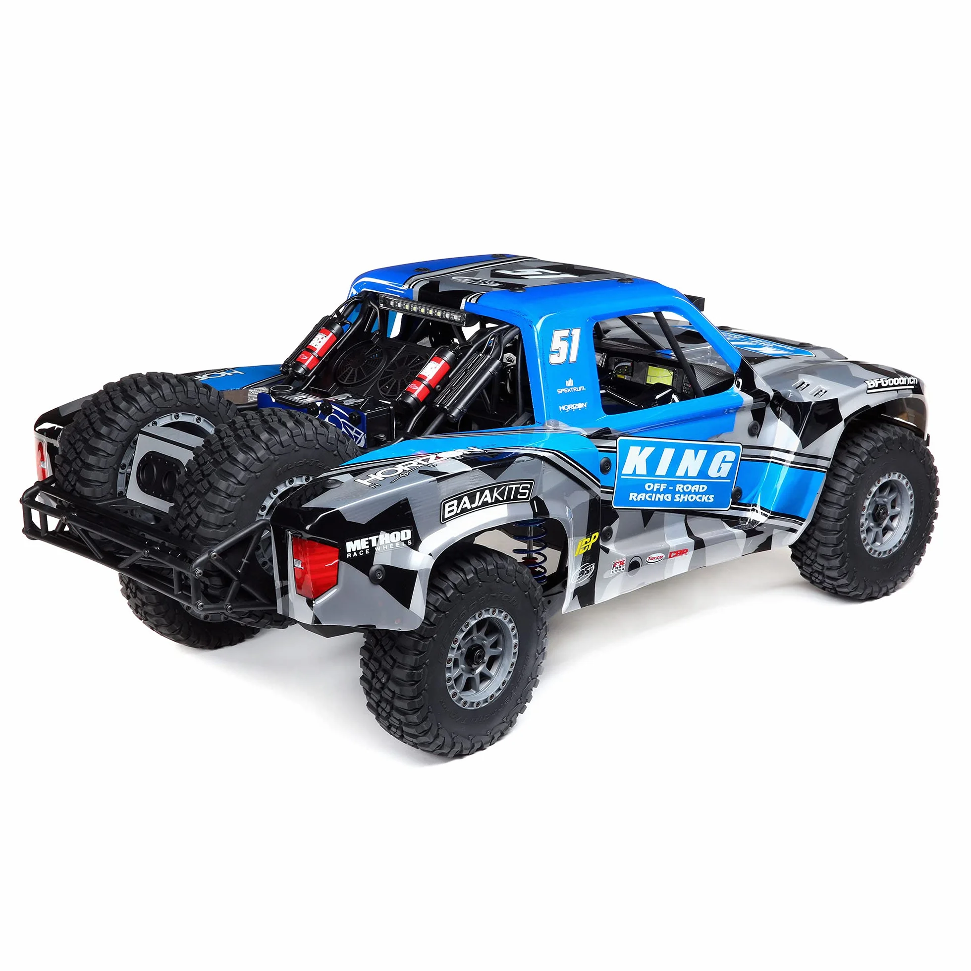LOSI 1/6 Super Baja Rey 2.0 4X4 Desert Truck Brushless RTR, King Shocks