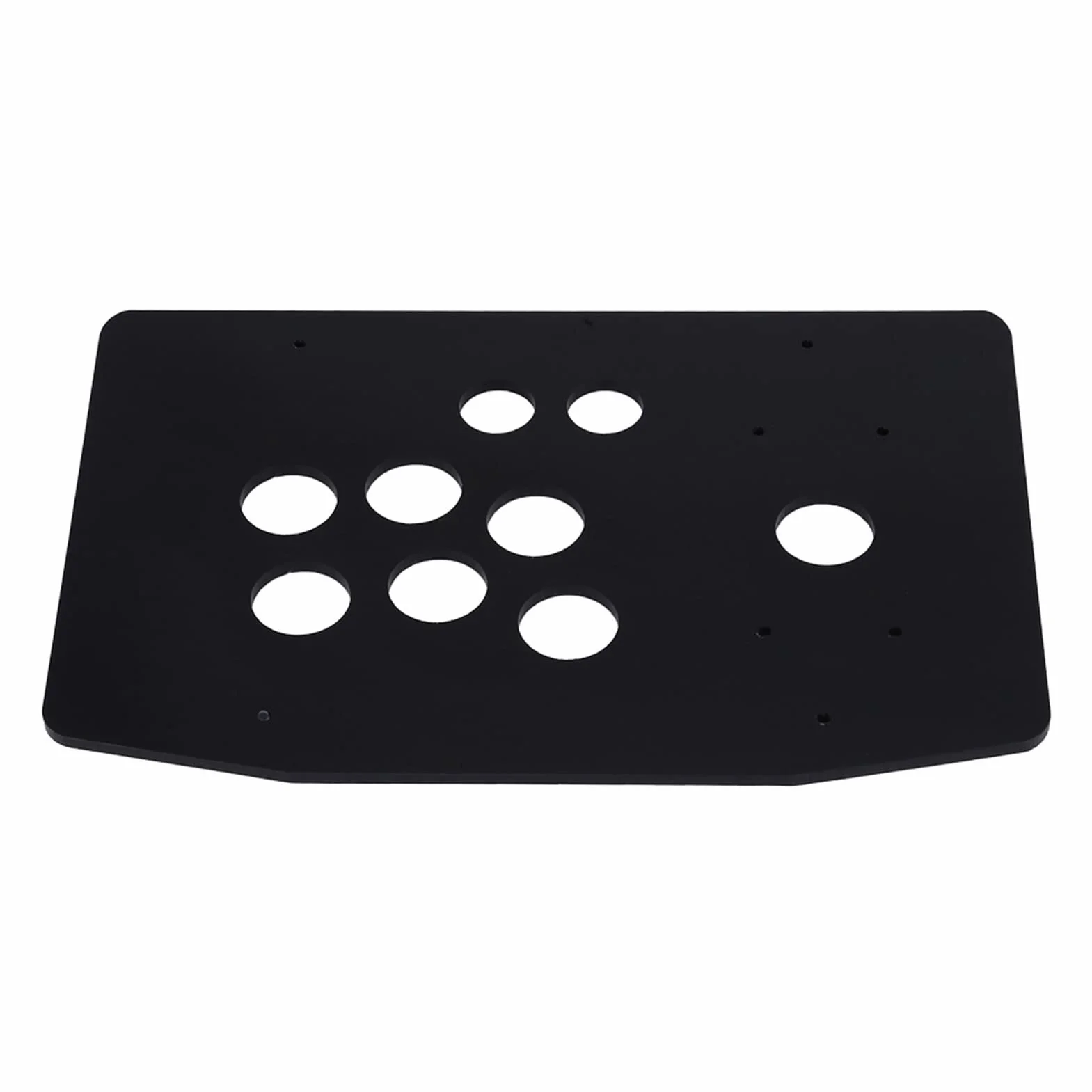Arcade Panel Arcade Case Diy Arcade Set Diy Arcade Kit Arcade Game Panel Black Diy Set Kits Panel akrylowy i pochyłe obudowy Zamiennik do gry zręcznościowej
