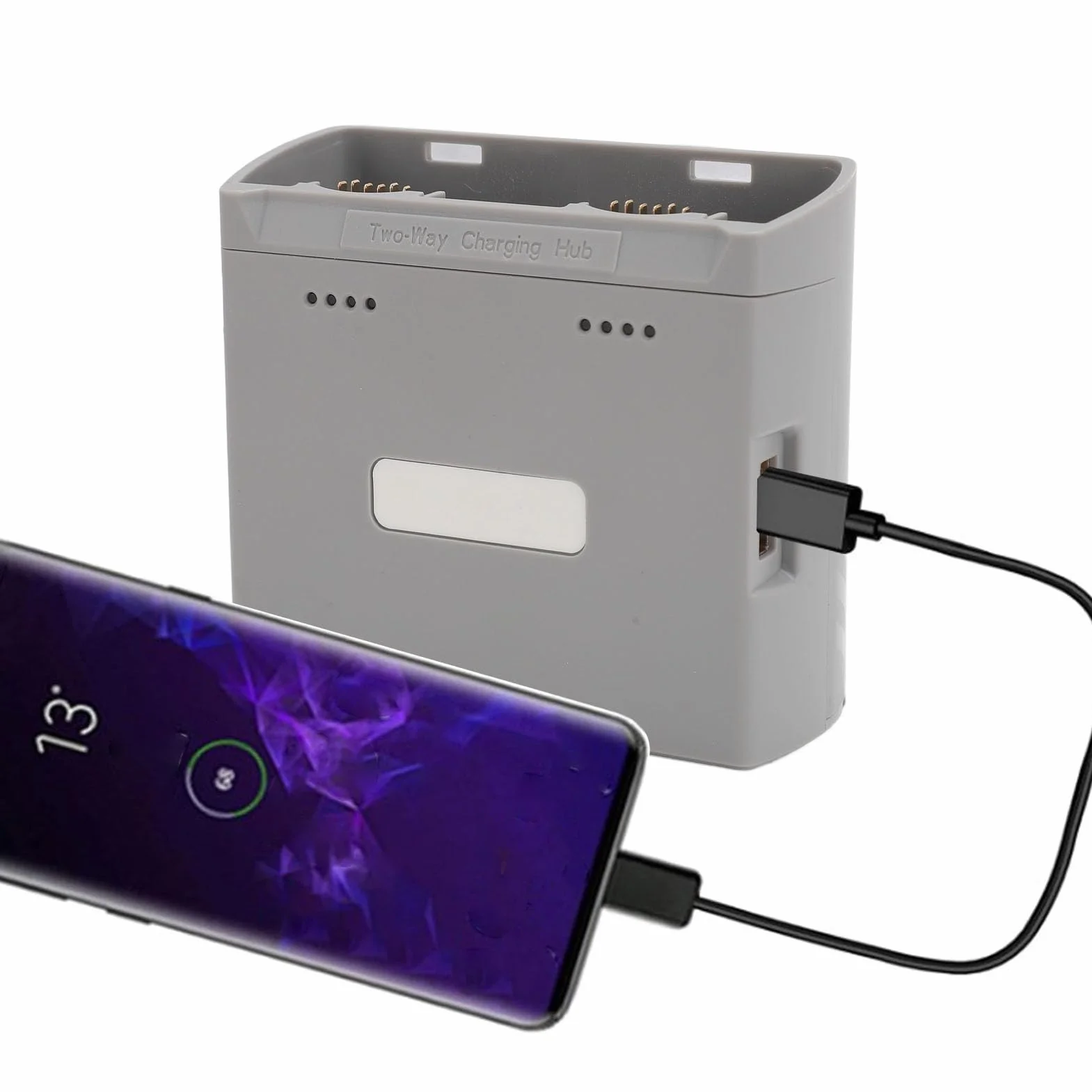 Dwukierunkowy Koncentrator ładujący, Koncentrator ładowarki Akumulatorów dla Mini 4K, Mini 2, Dron Mini SE, ładowanie Dwóch Akumulatorów Po Kolei, 4 Diody LED