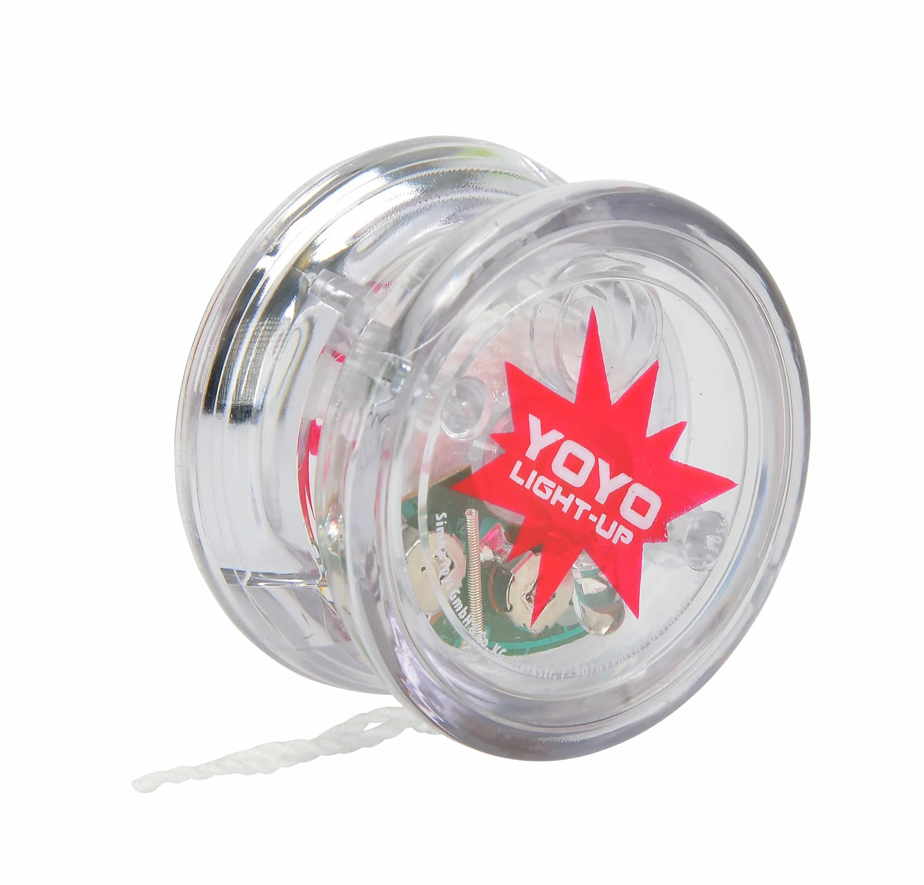 Simba 107230569 - YoYo Light-um, 3-krotnie posortowane, dostarczany jest tylko jeden artykuł, z efektem świetlnym, wolny bieg, zapasowy sznurek, od 5 lat